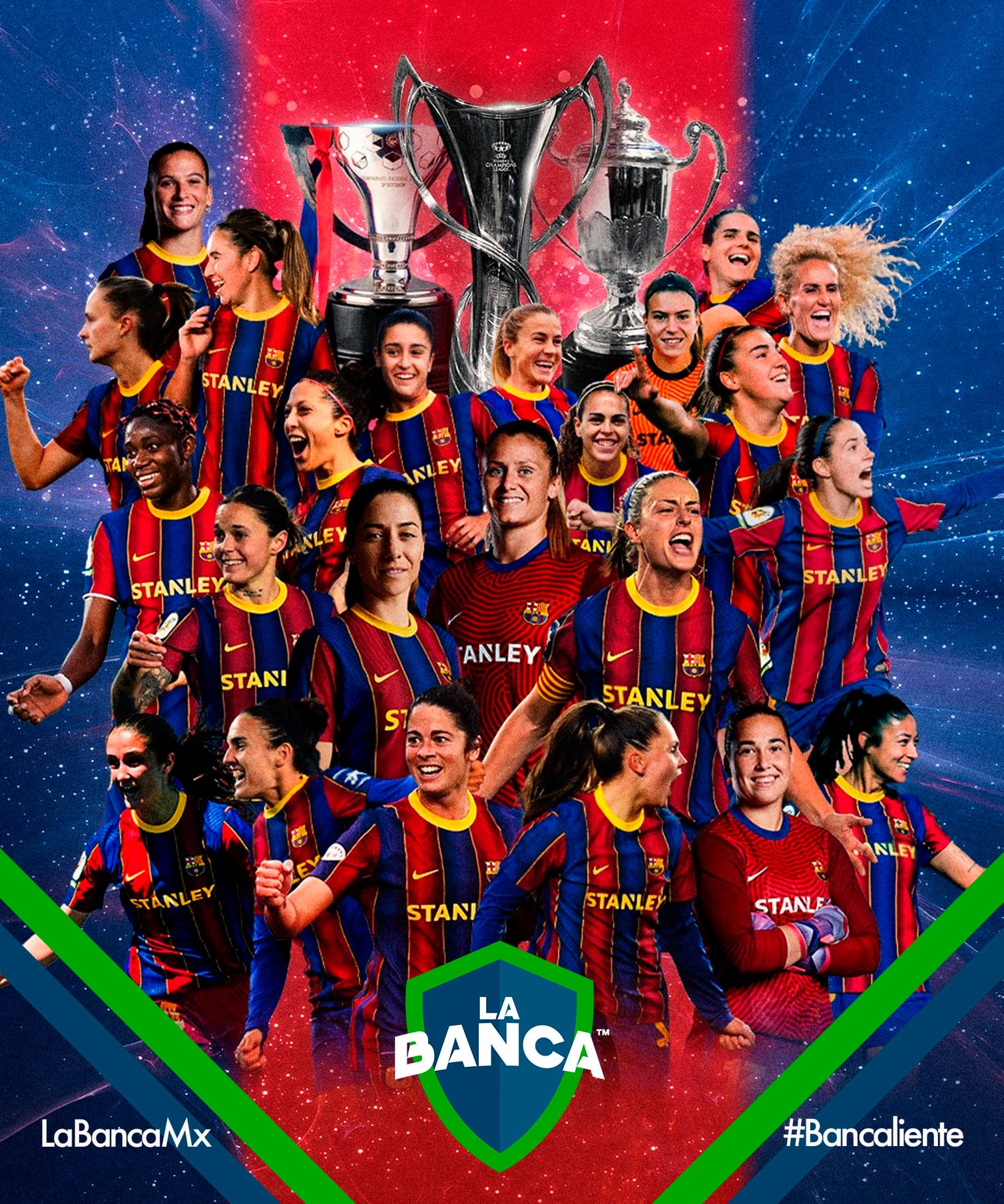 La Banca Mx - ¡TRIPLETE CULÉ! El FC Barcelona Femení venció 4-2 al ...