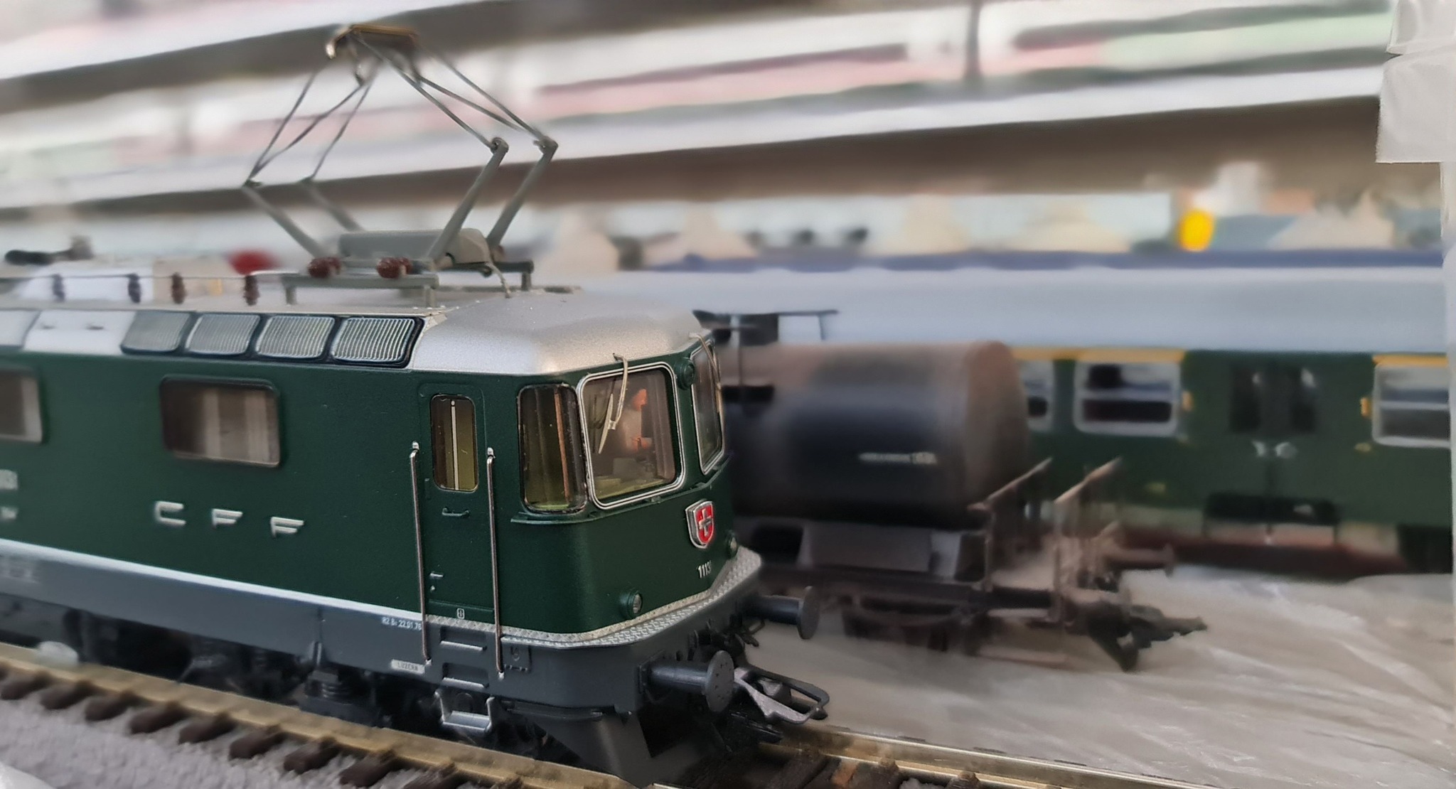 Electric locomotive Re 4/4 II 11131, SBB-CFF, Ep.IV, Roco 7510027