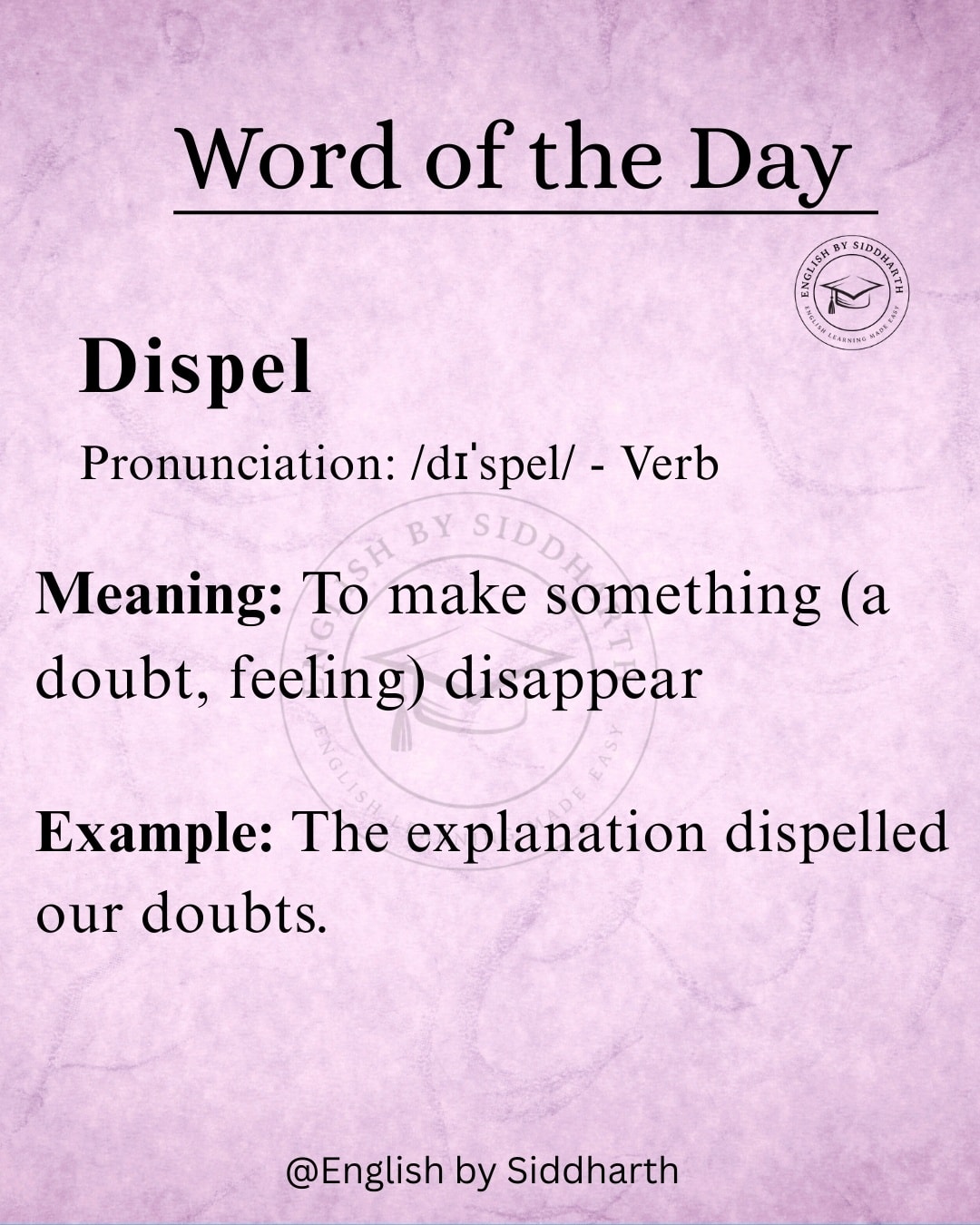 The idiom of the day is - Blown out... - English by Siddharth | Facebook