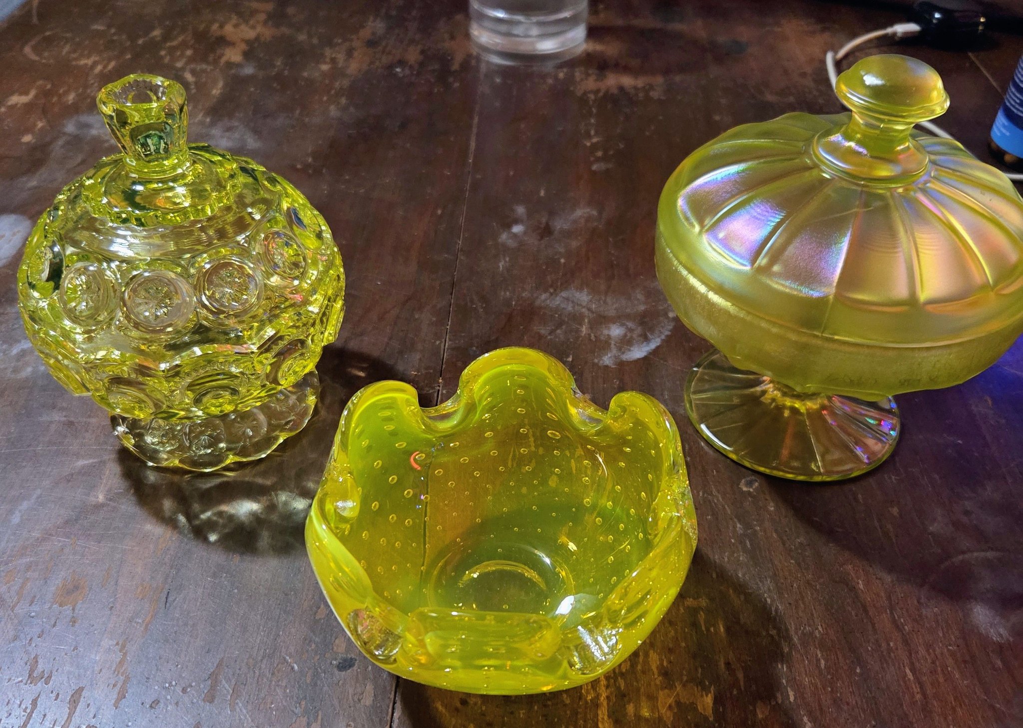 Collecting moon and star glass items