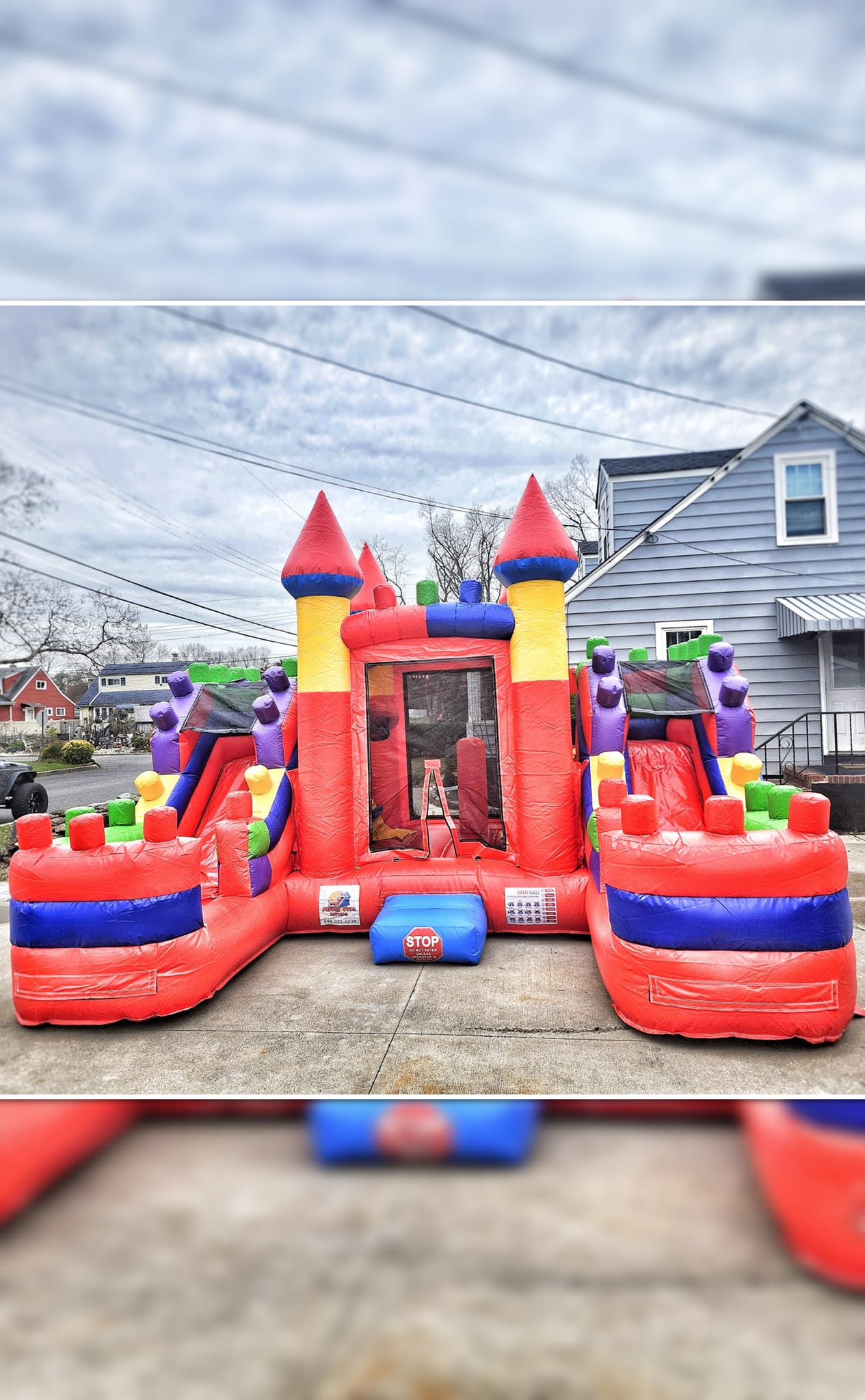 Say hello to our NEW Lego double... - Bounce Star Rentals LLC