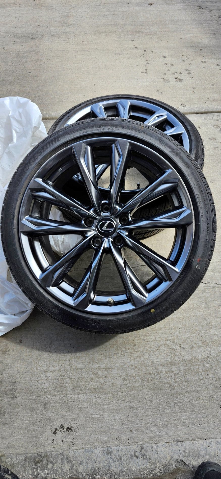 Lexus OEM Rims, 3 * 19 inches, with tires - Car Wheels, Tires & Parts ...