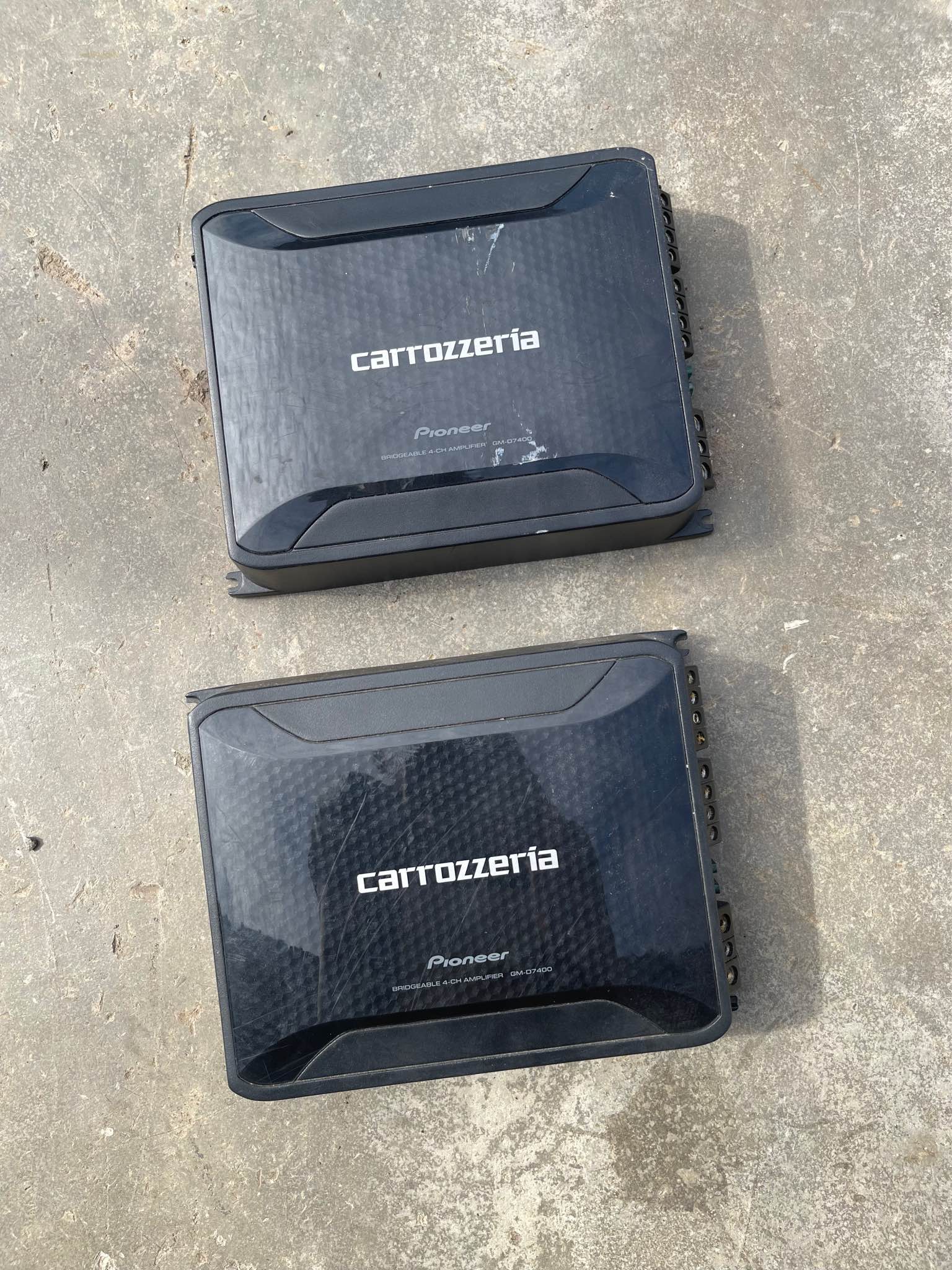 自動車 Pioneer carrozzeria amplifier gm-d7400