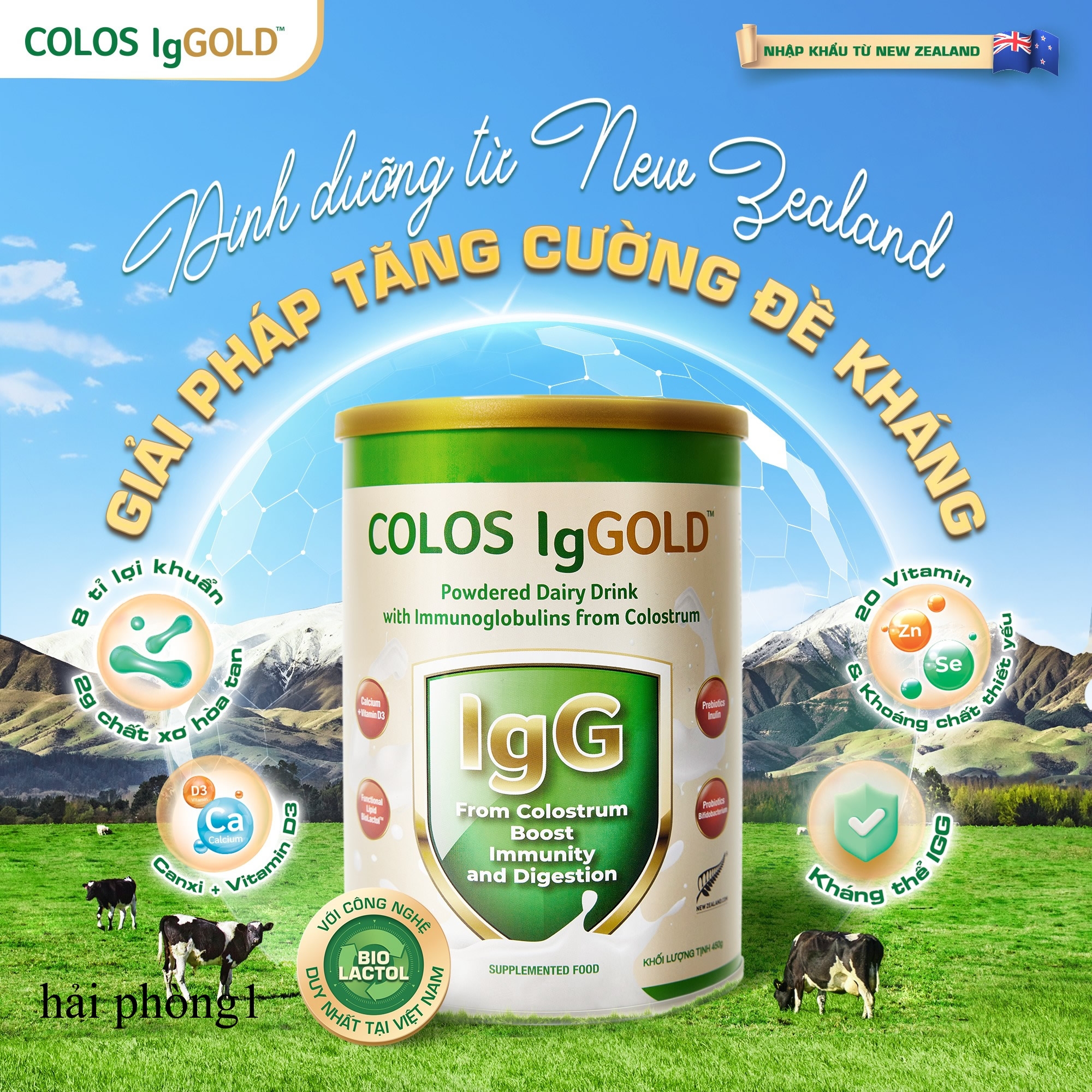 Sữa Non 24h Colos ig... - Sữa Non 24h Colos ig Gold Hải Phòng