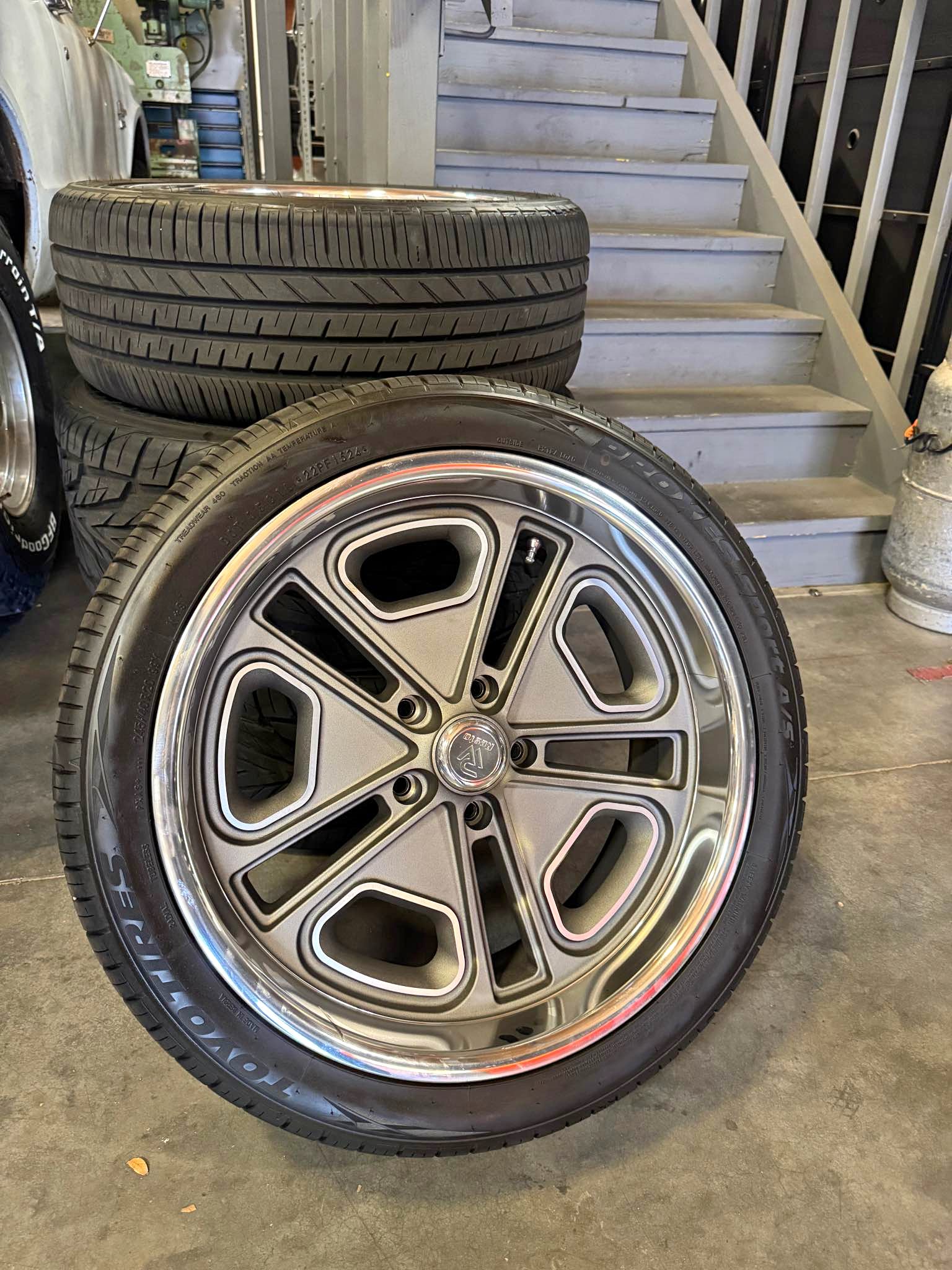 20” Resto Del Ray wheels & Toyo tires - Car Wheels, Tires & Parts ...