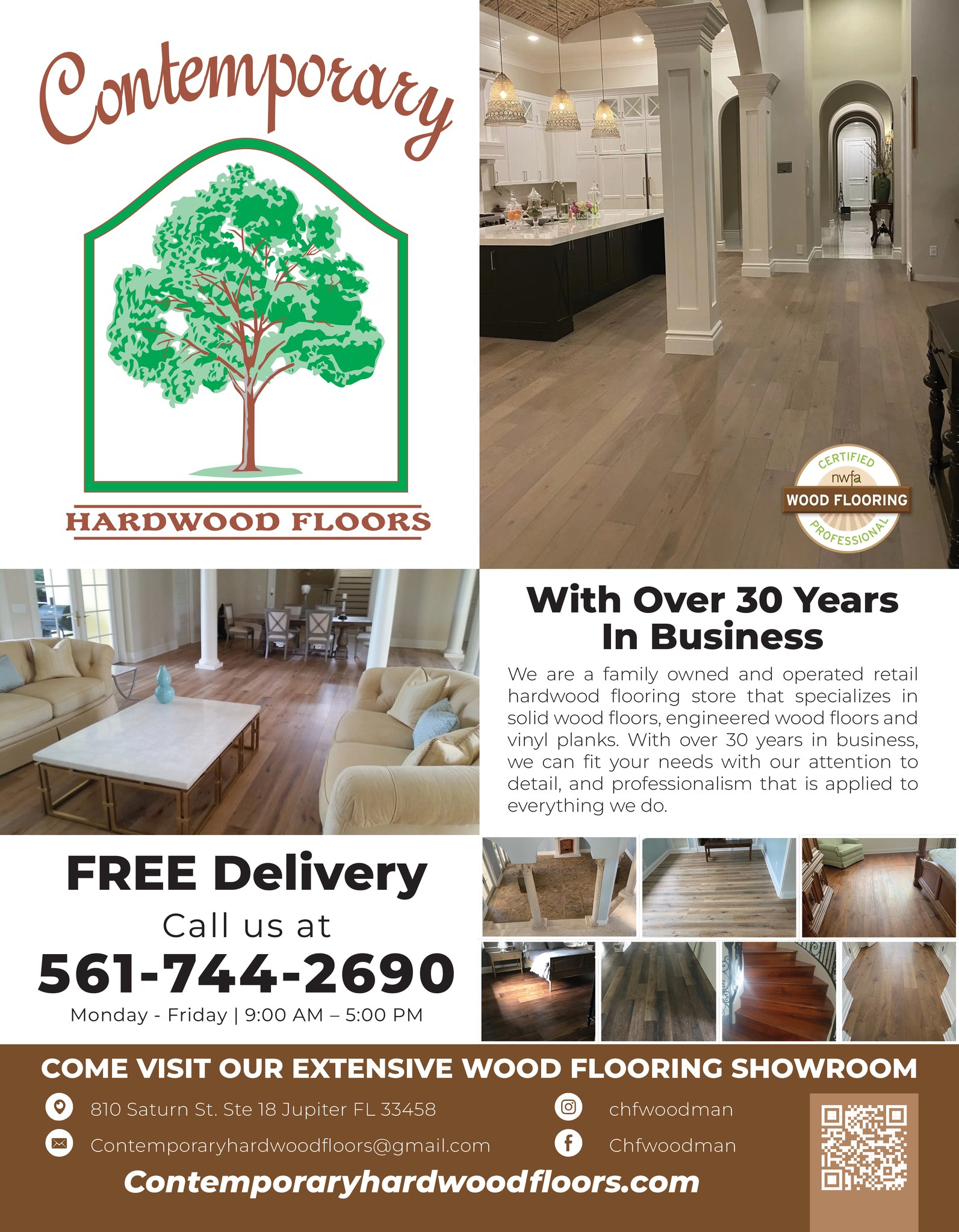 Contemporary Hardwood Floors | Jupiter FL