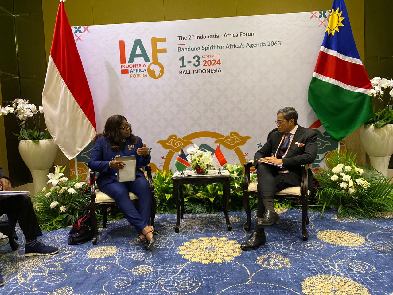 On the margins of the 2nd Indonesia Africa Forum, Hon. Jenelly ...