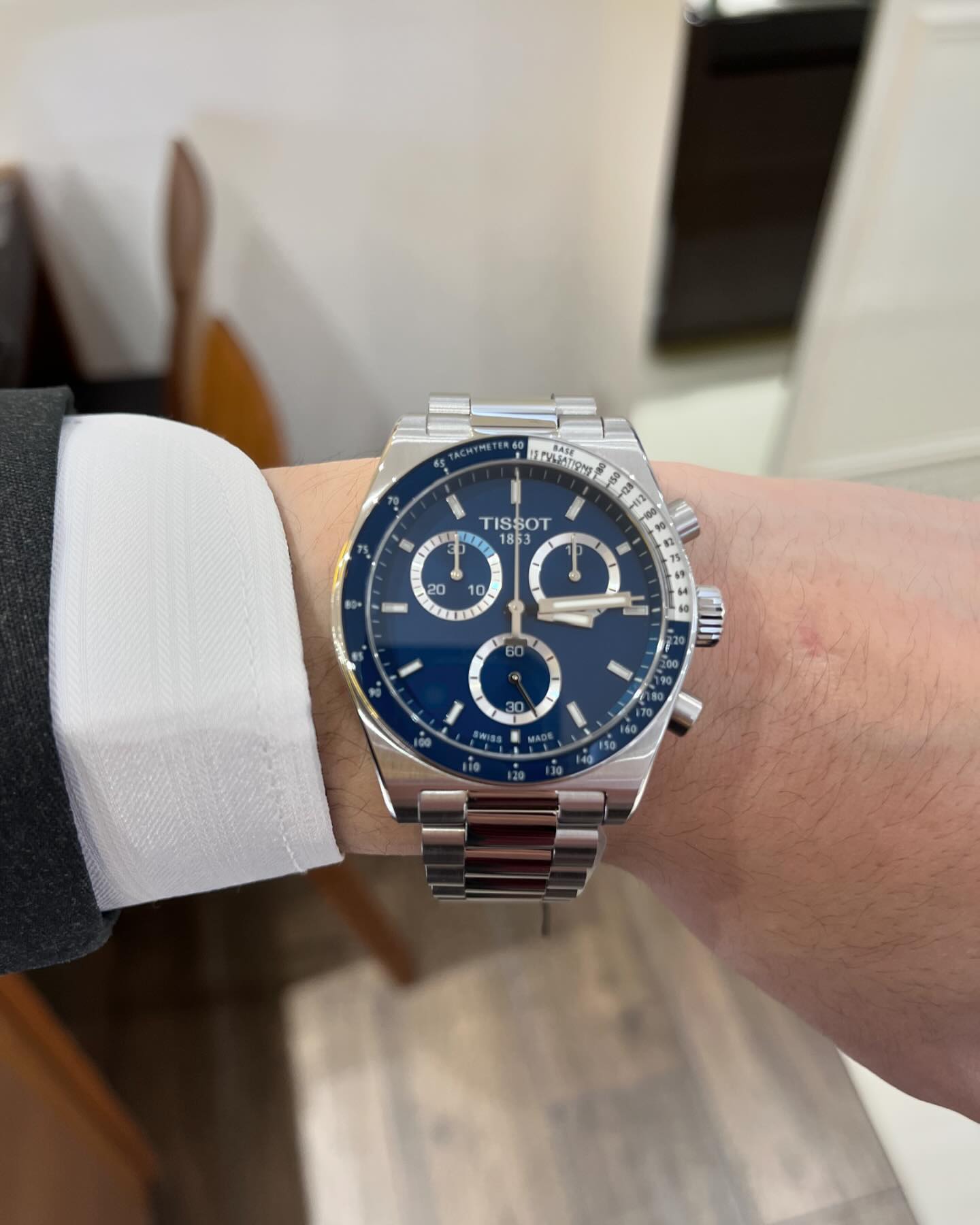 SHIHO - どーも新人Sです！ 本日はティソ！ TISSOT PR516 クロノグラフ 
