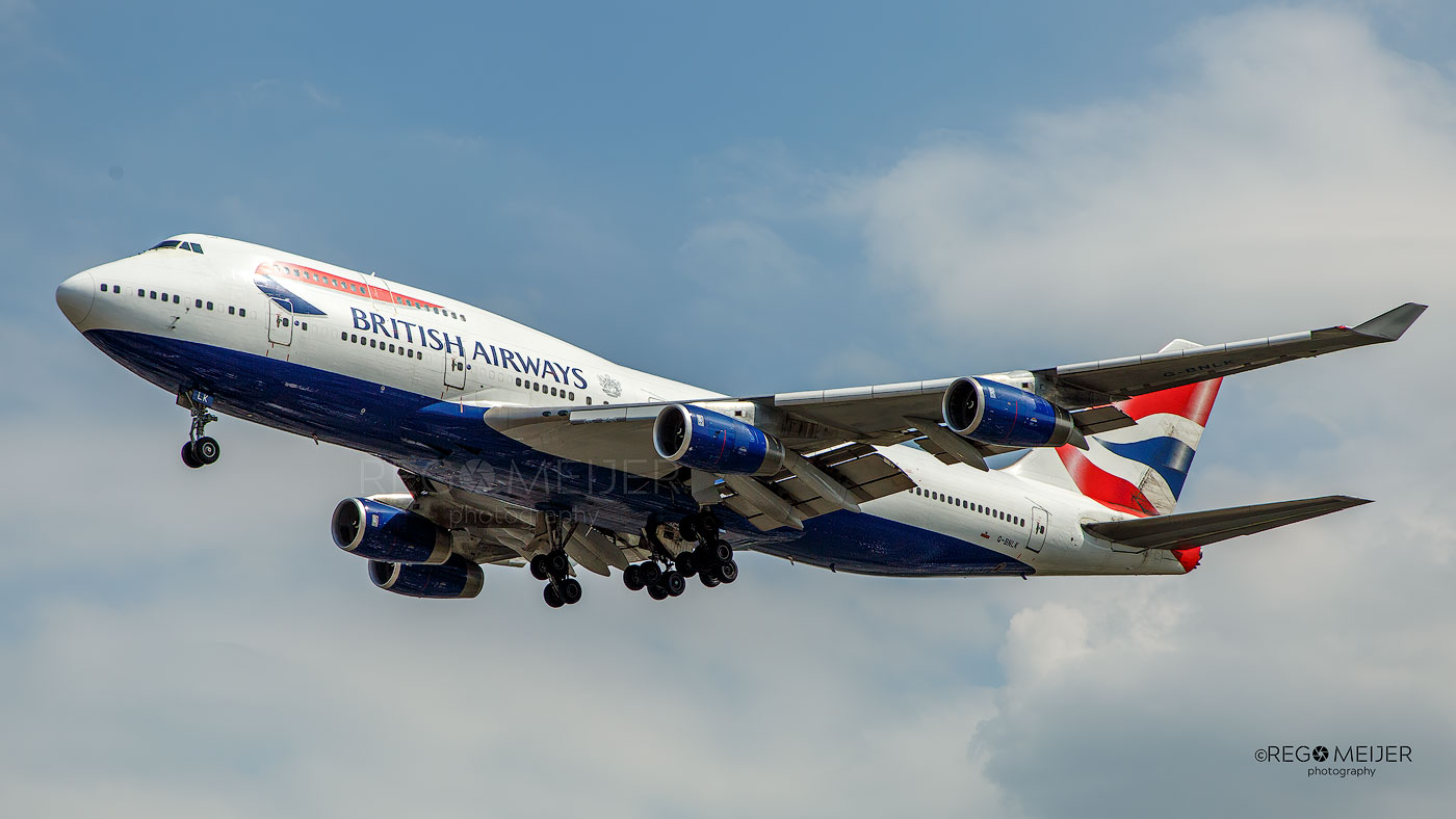航空機・ヘリコプター BRITISH AIRWAYS B 747 400 PolandAircraft