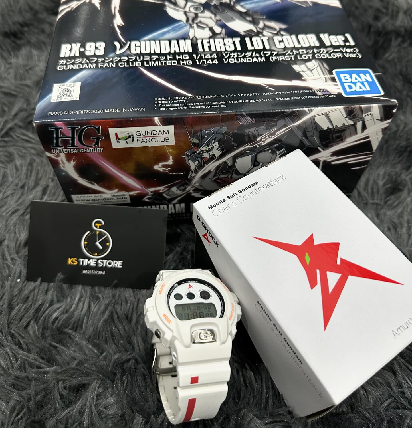 ⌚️Gundam Fan Club ❌ G-Shock DW-6900 Amuro Ray Model 2021 (Japan 