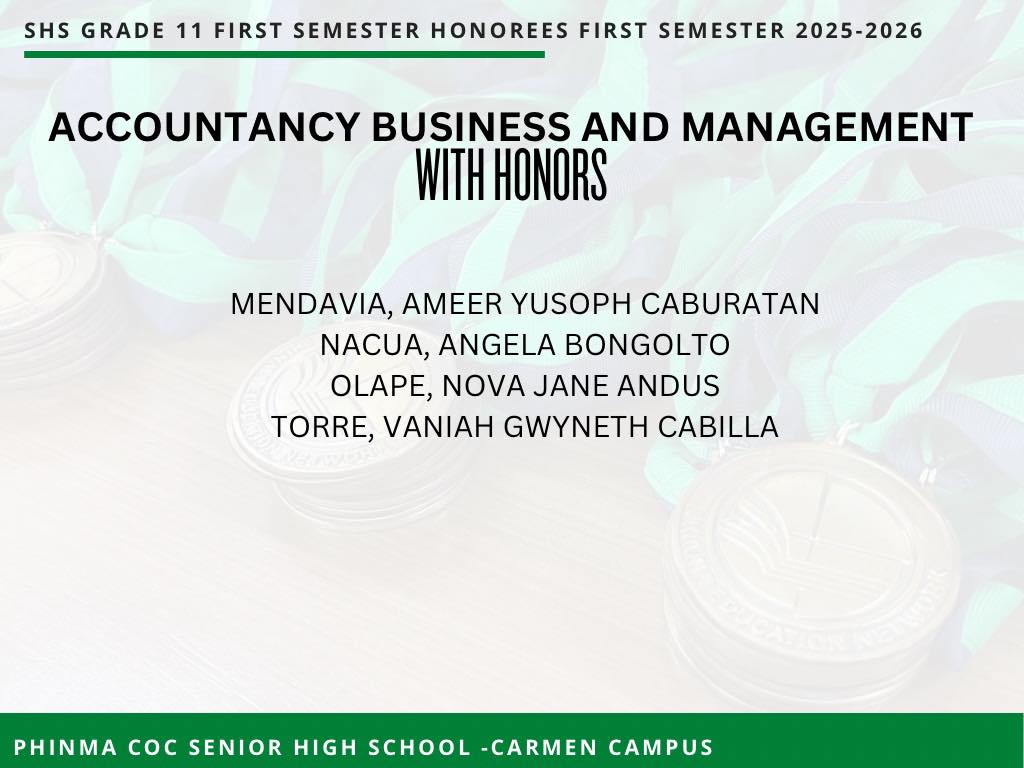 PHINMA... - PHINMA Cagayan De oro College Senior High School