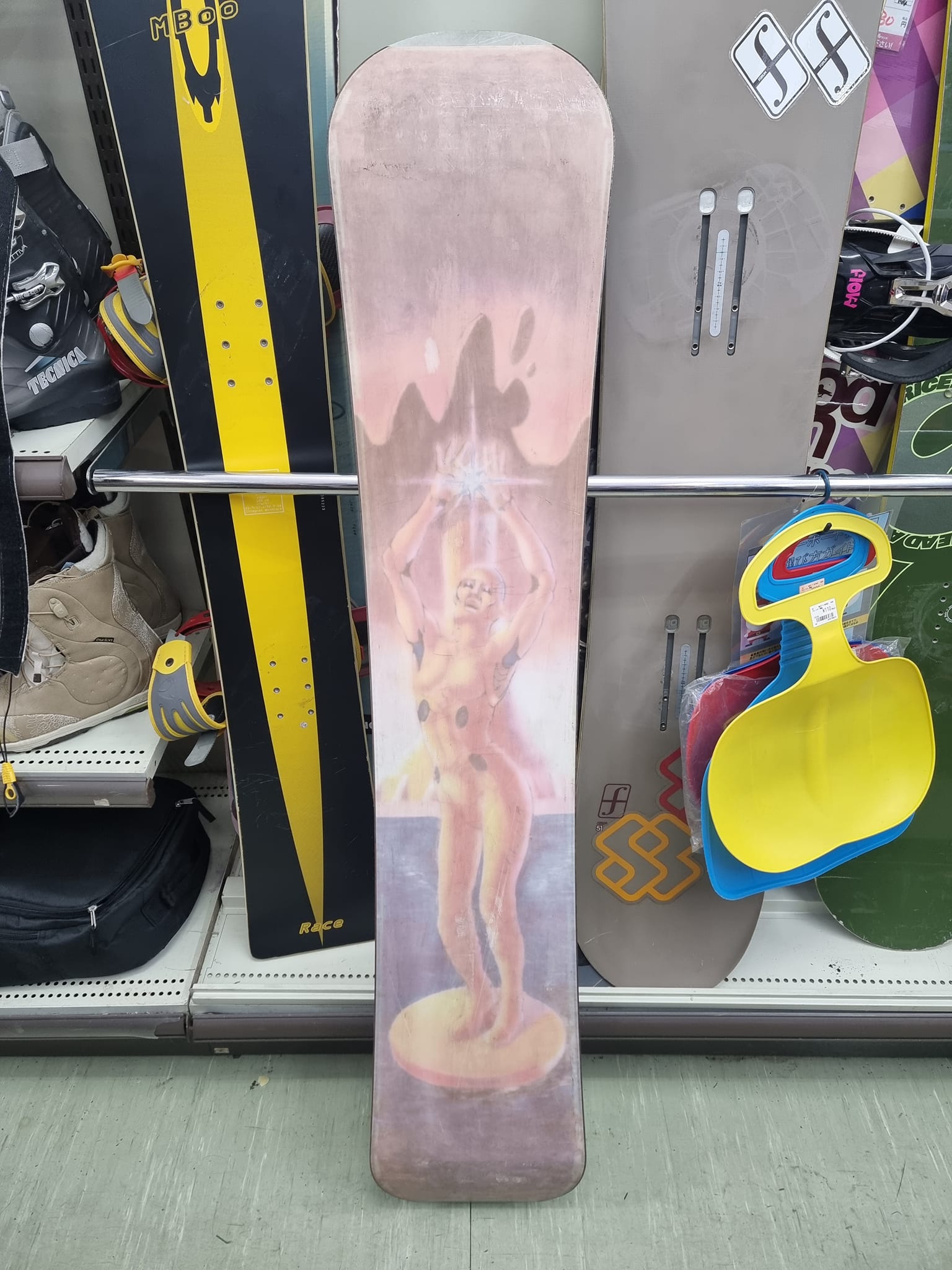 What's the value of a vintage Forum Peter Line 154 snowboard?