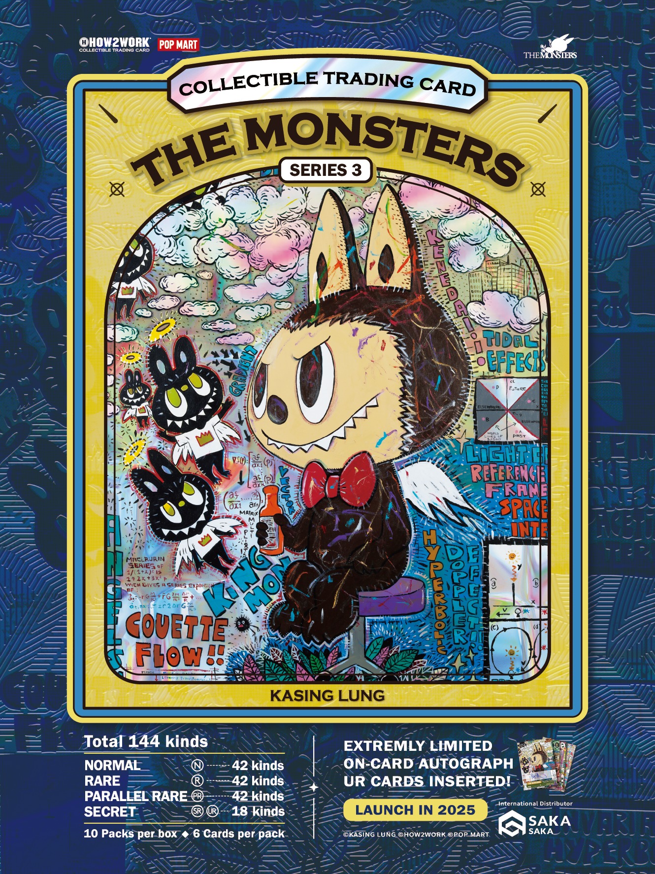 Hot - HOW2WORK CTC：The Monsters Series 3 by Kasing Lung 收藏卡系列帶來 Kasing ...
