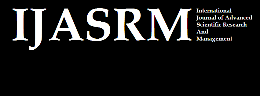 International Journal of Advanced Scientific Research and Management
