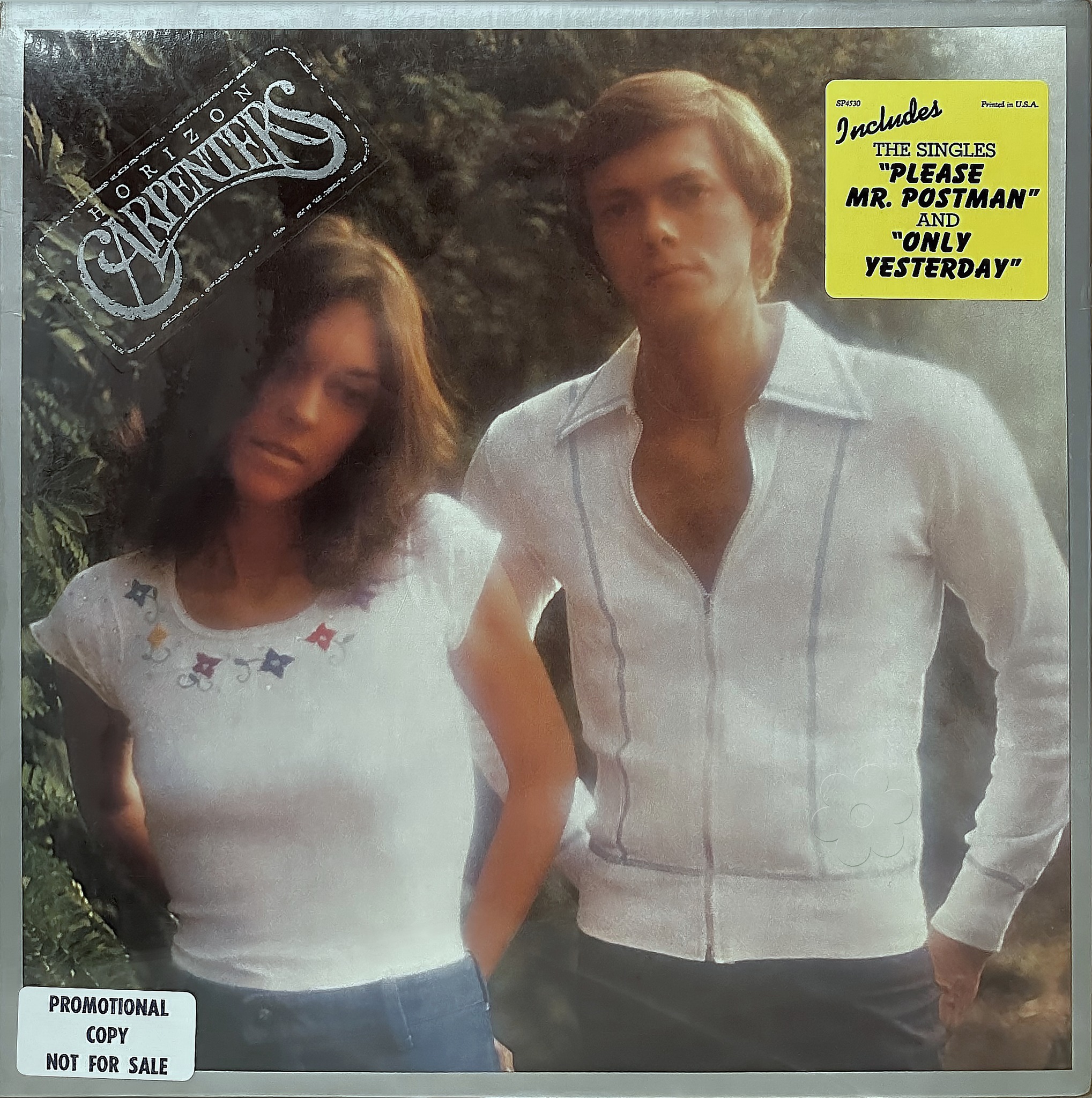 The Carpenters' Horizon album on vinyl