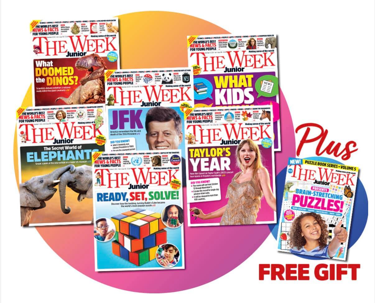 Try 6 issues of The Week Junior Risk-Free today! Plus get 2 free