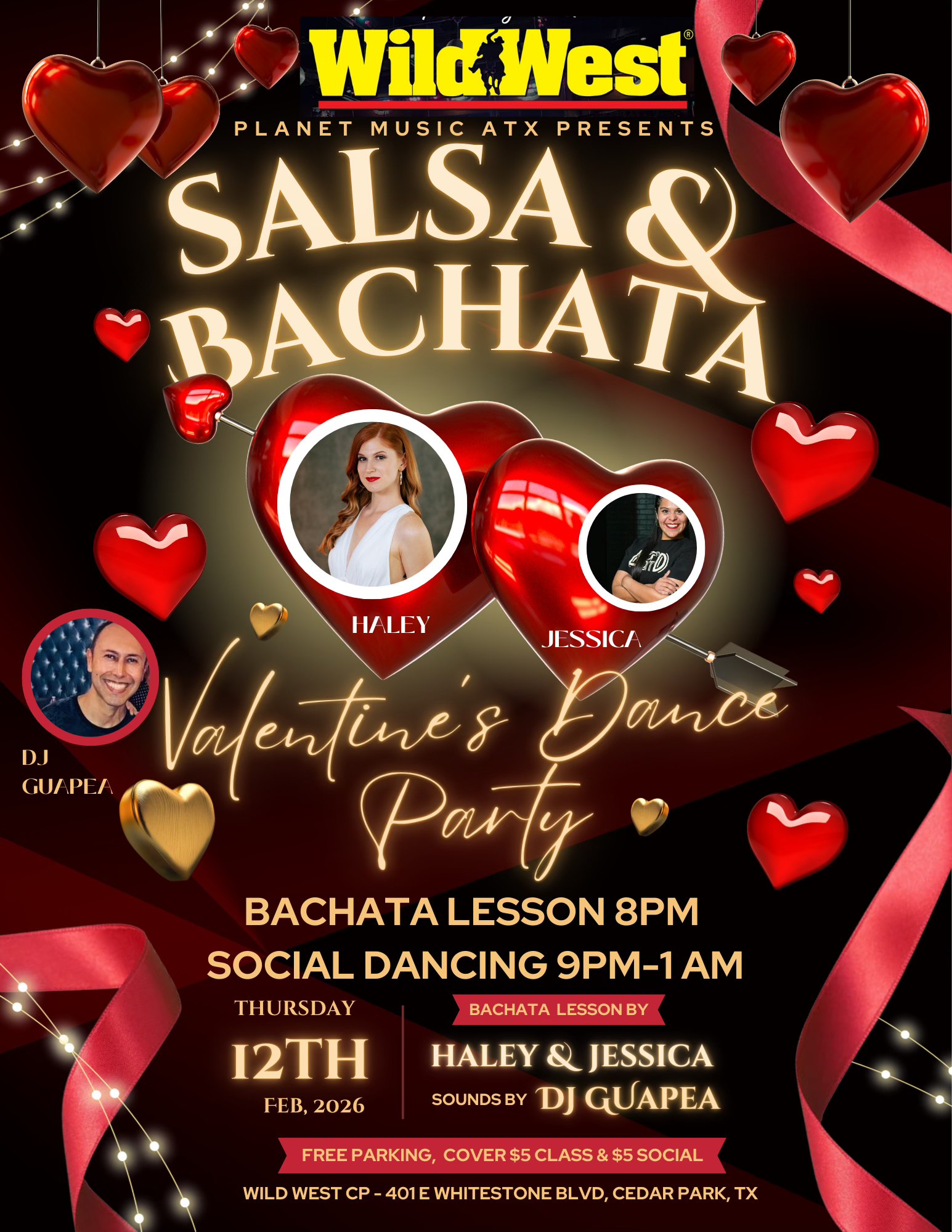DJ Guapea - 💘 VALENTINE’S SALSA BACHATA DANCE PARTY 💘... | Facebook