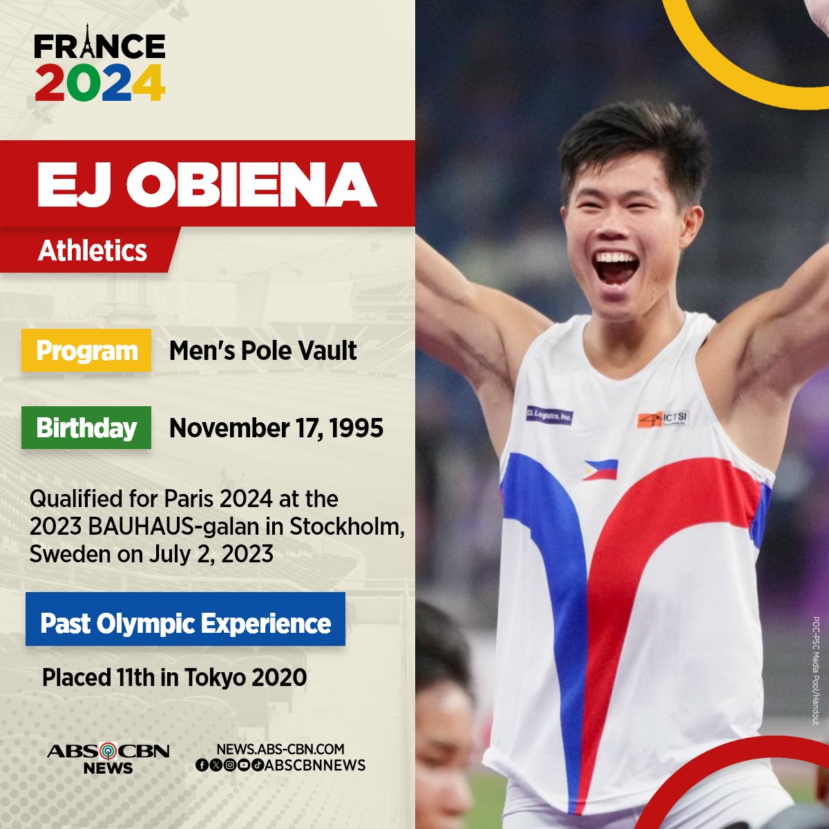 ABS-CBN News - The crossbar and hurdles at the #Paris2024...