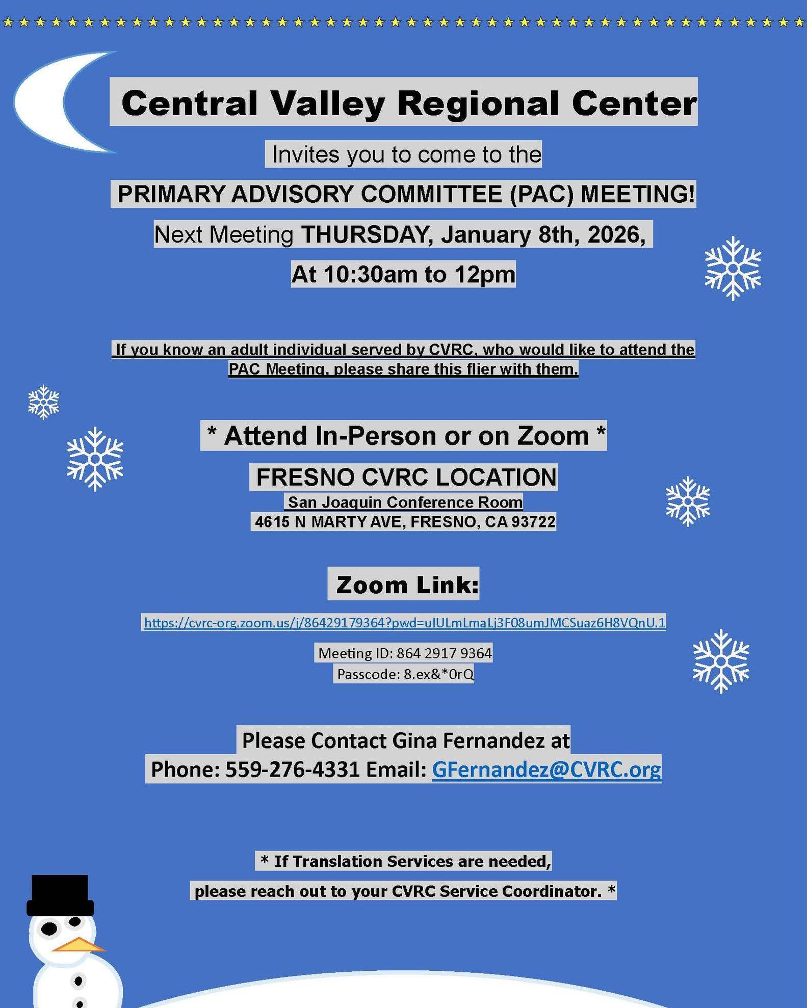 Central Valley Regional Center, Inc. | Fresno CA