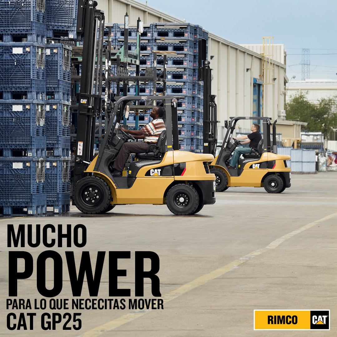 Rimco Cat - El forklift CAT GP-25 de gasolina te ofrece... | Facebook