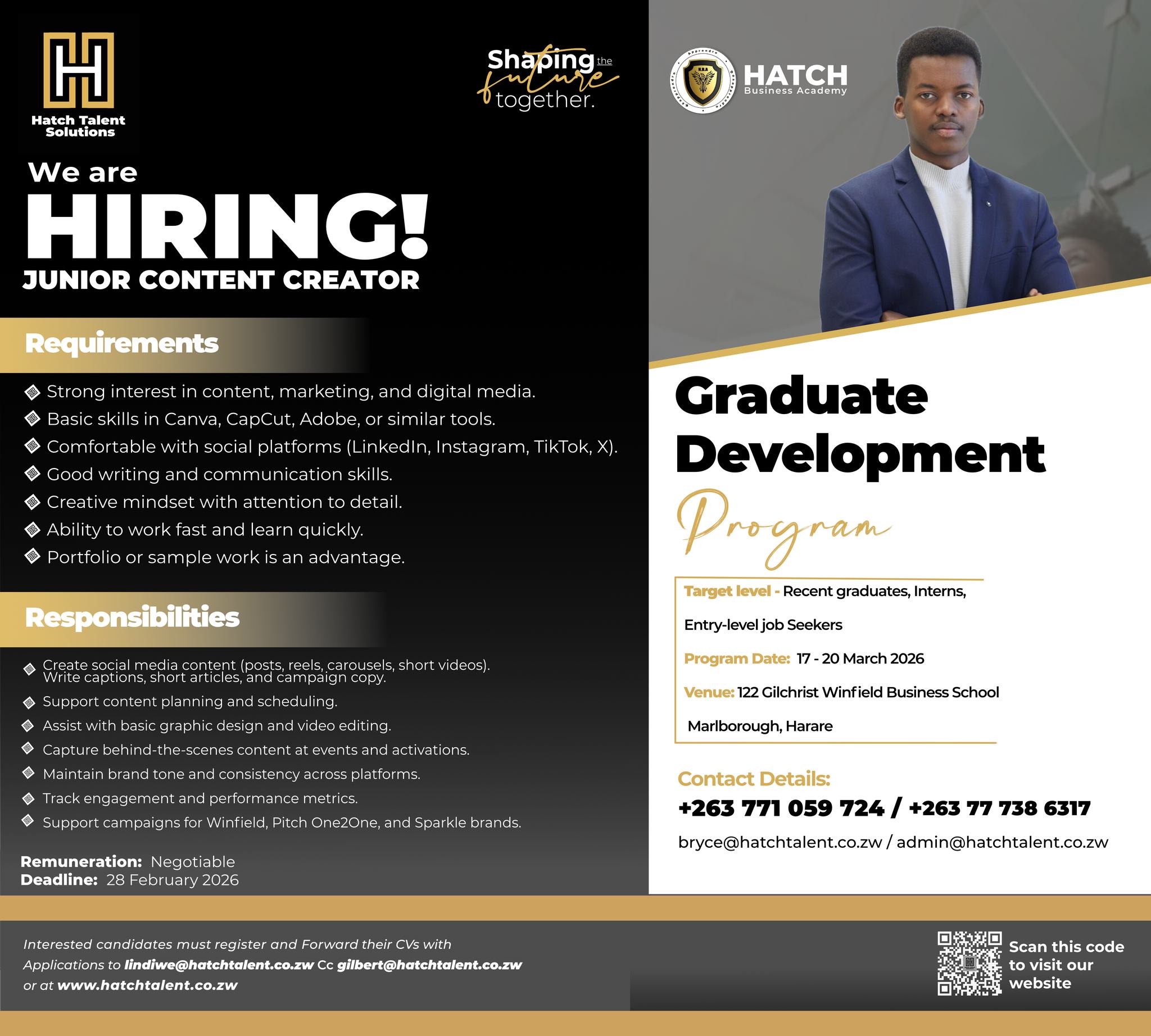 🚀 We're Hiring: Quality Assurance... - Hatch Talent Solutions | Facebook