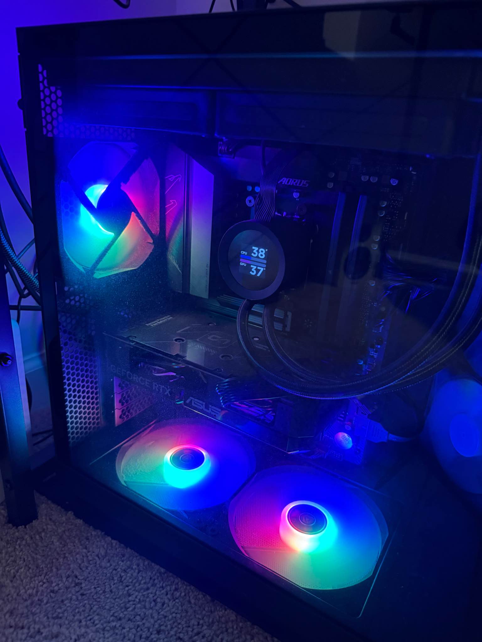 Whole PC setup. Pc specs in photos - Desktop Computers - Oak Ridge ...