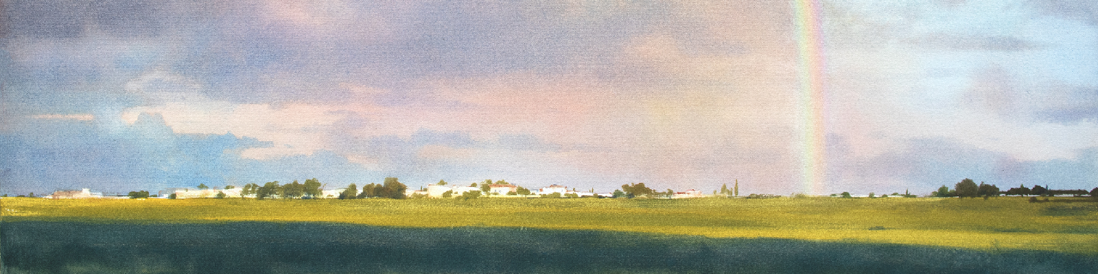 Amazing watercolor textures and granulation effects! Simple materials ...
