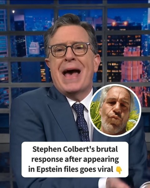 Cooking - Colbert’s harsh response after being mentioned in Epstein ...