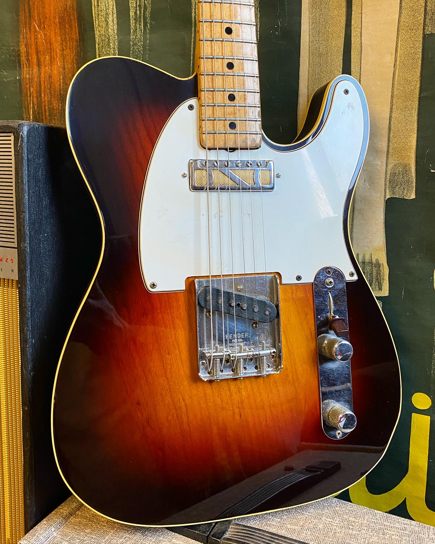 My Mavis telecaster probably a '62 reissue Binding body with Gotoh