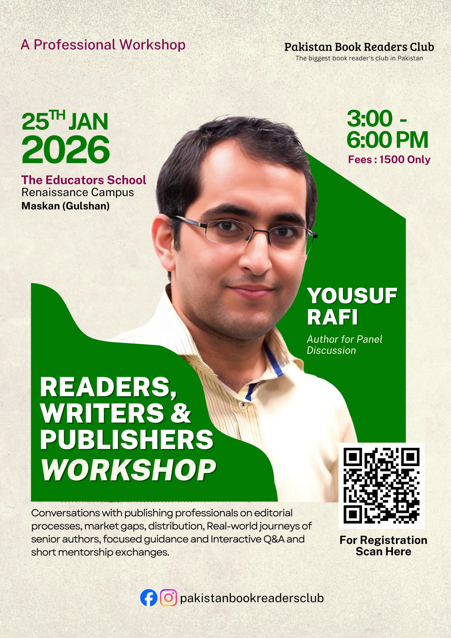 Pakistan - Meet Our Panelist of Authors: Yousuf Rafi Writer | Digital ...