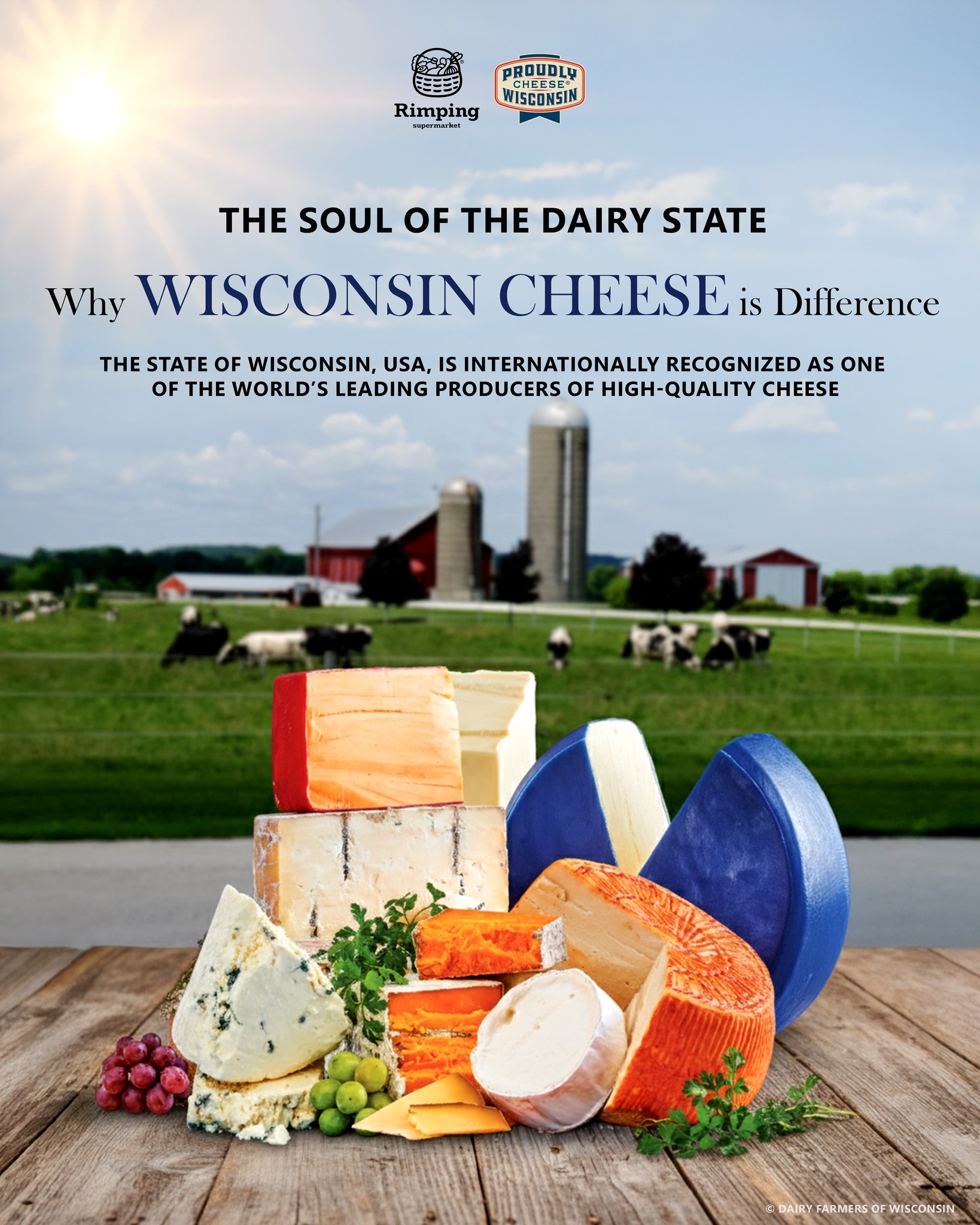 Rimping - The Wisconsin Difference : What Sets Their Cheese Apart รัฐ ...