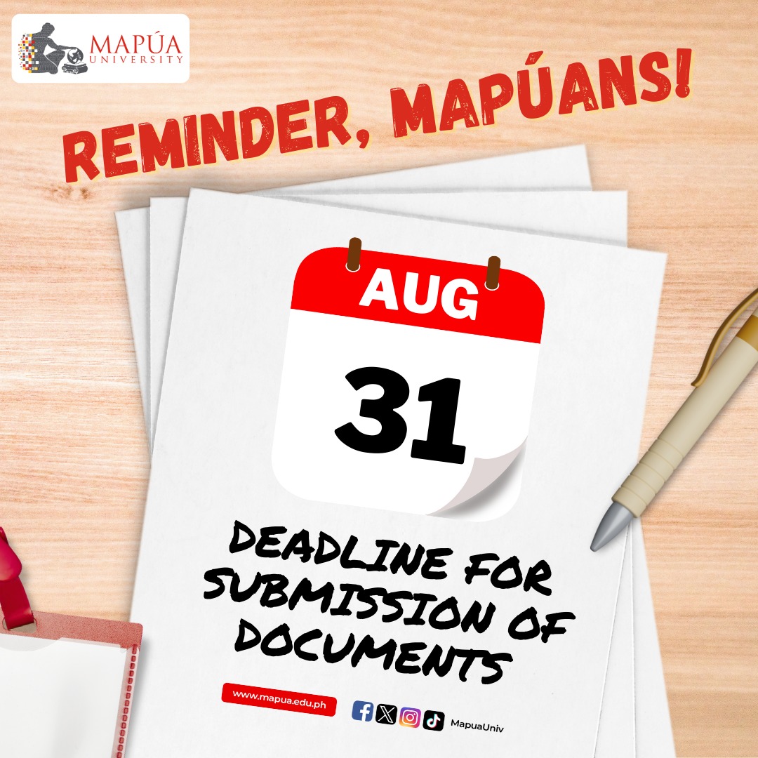 Mapúa - 📣 ATTENTION INCOMING GRADE 11 AND COLLEGE FRESHMEN 📣 The ...