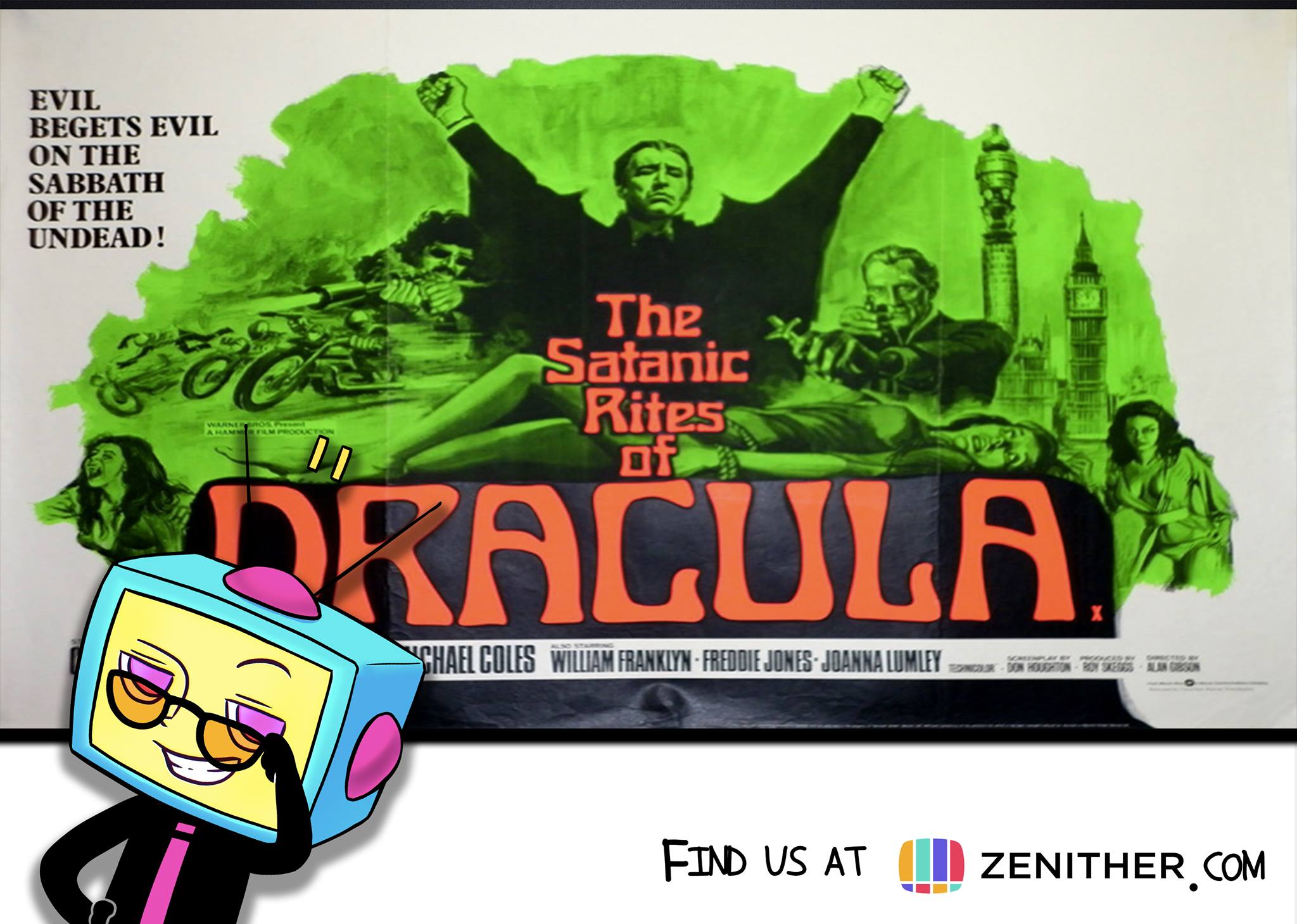 Zenither - Classic horror masterpiece The Satanic Rites of Dracula ...