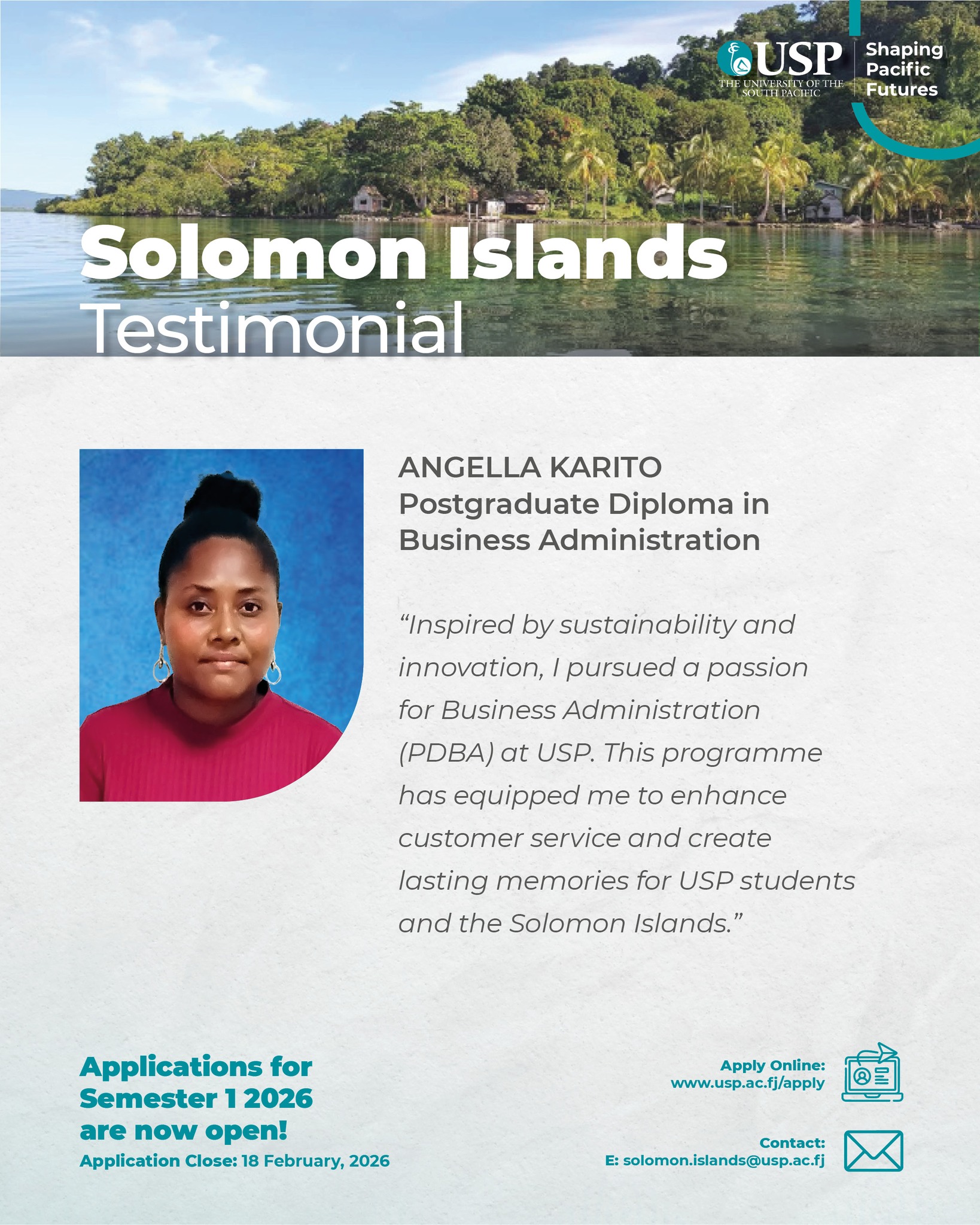 Start or continue your academic journey with The University of the ...