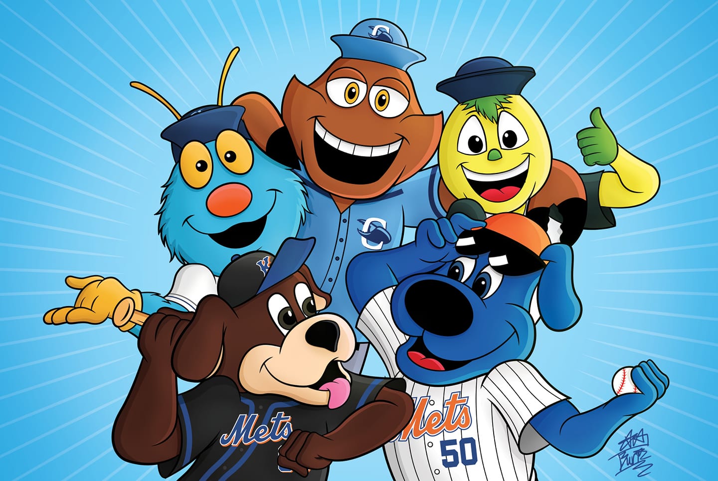 Mascot - Recently finished this fun commission featuring some current ...