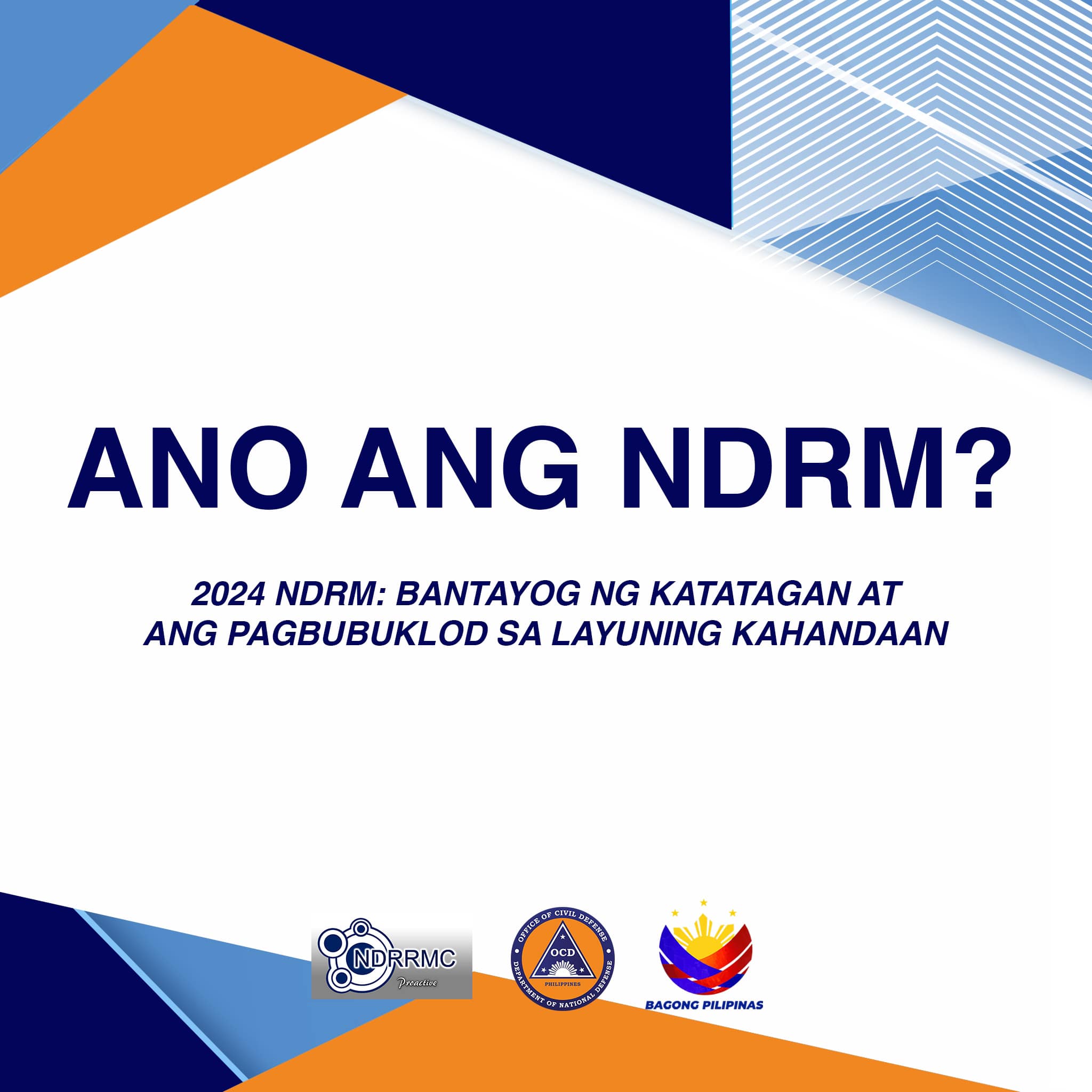 ANG BUWAN NG HULYO AY NATIONAL DISASTER... - Civil Defense PH | Facebook