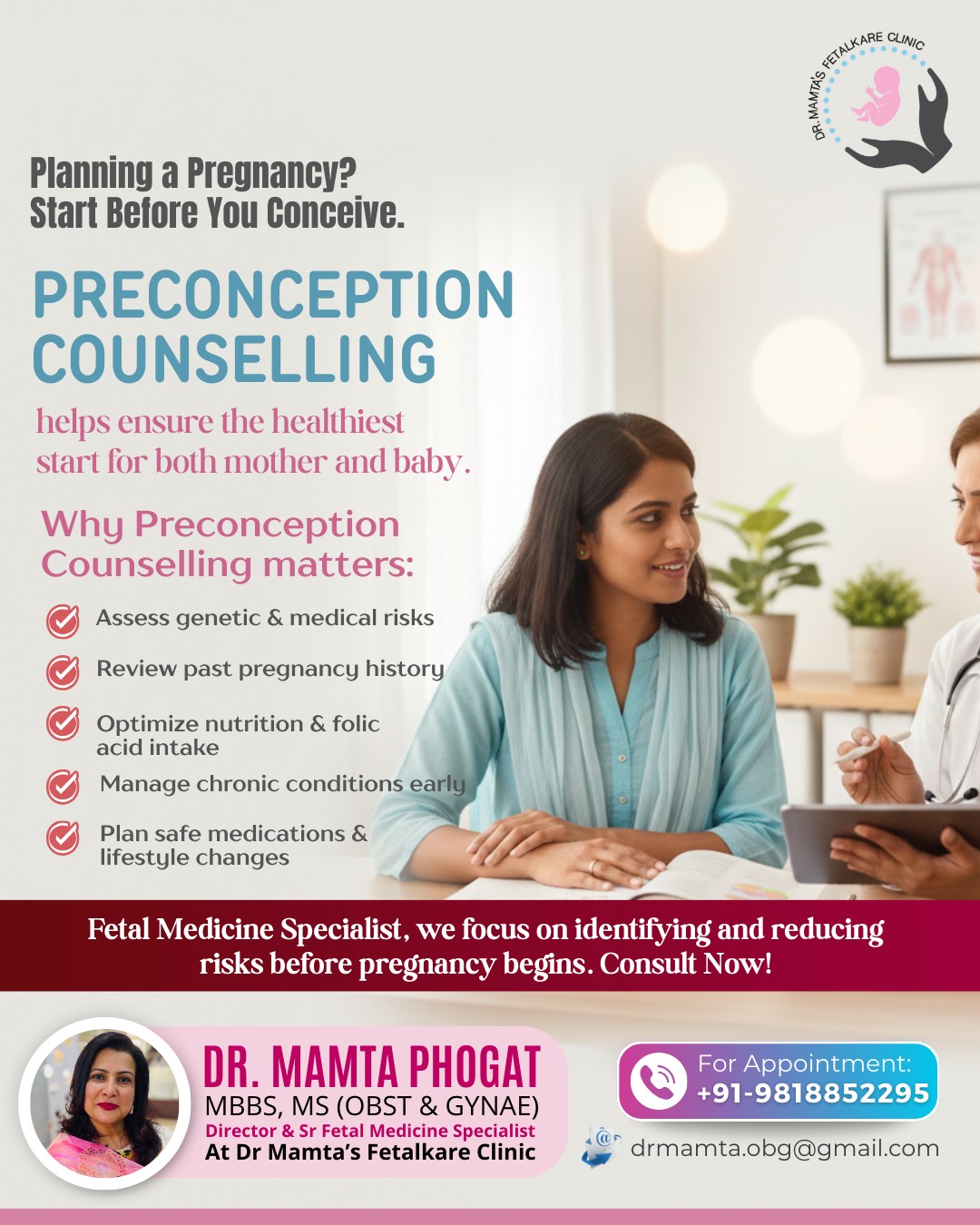 💕 Planning... - Dr. Mamta Phogat - Fetal Medicine Specialist | Facebook