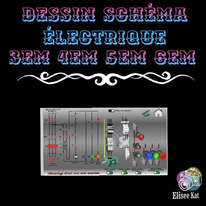 DESSIN SCHEMA ELECTRIQUE 3em 4em 5em 6em | Facebook