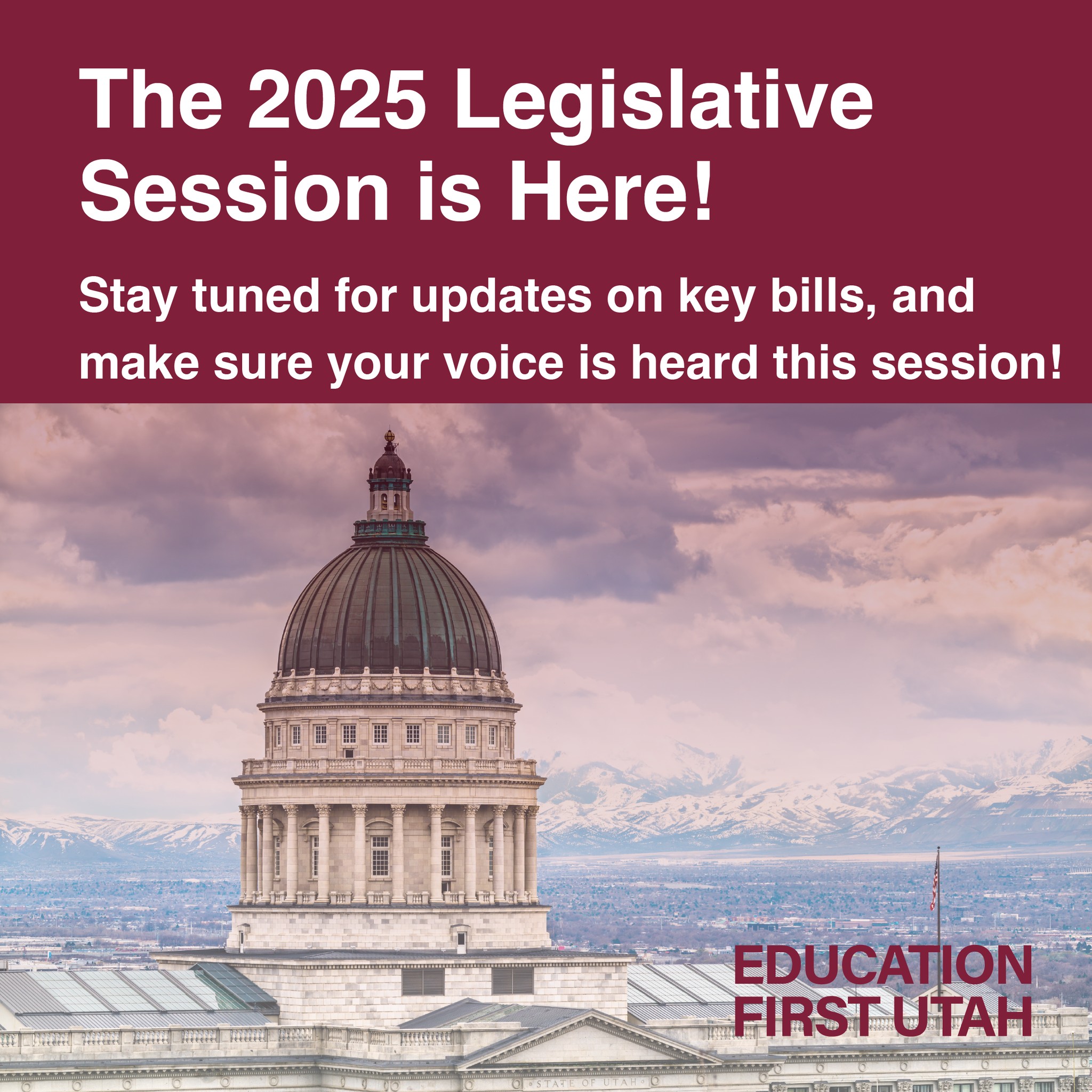 Education - The 2025 Legislative Session is here! From potential limits ...