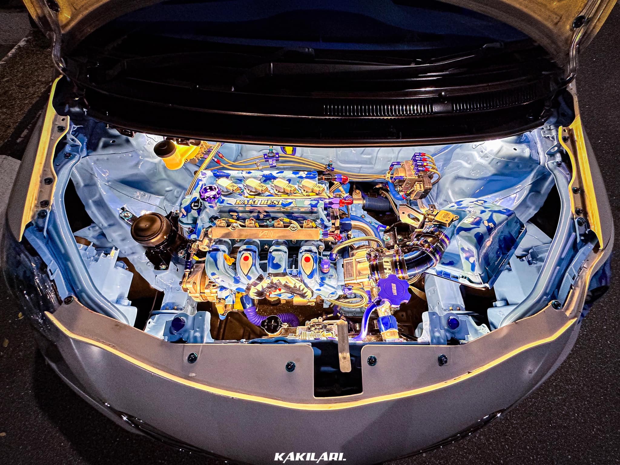 KakiLari - Toyota Vios Ncp93 Clean Engine Bay 