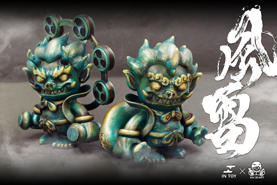 IN Toy - INTOY TTF限定品公開!! INTOY攤位編號 A59-60 風神與雷神 青銅Ver... | Facebook