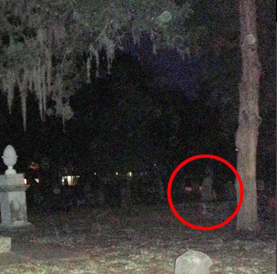 Ghosts - This was taken at St Augustine Fl. at the Huguenot Cemetery ...
