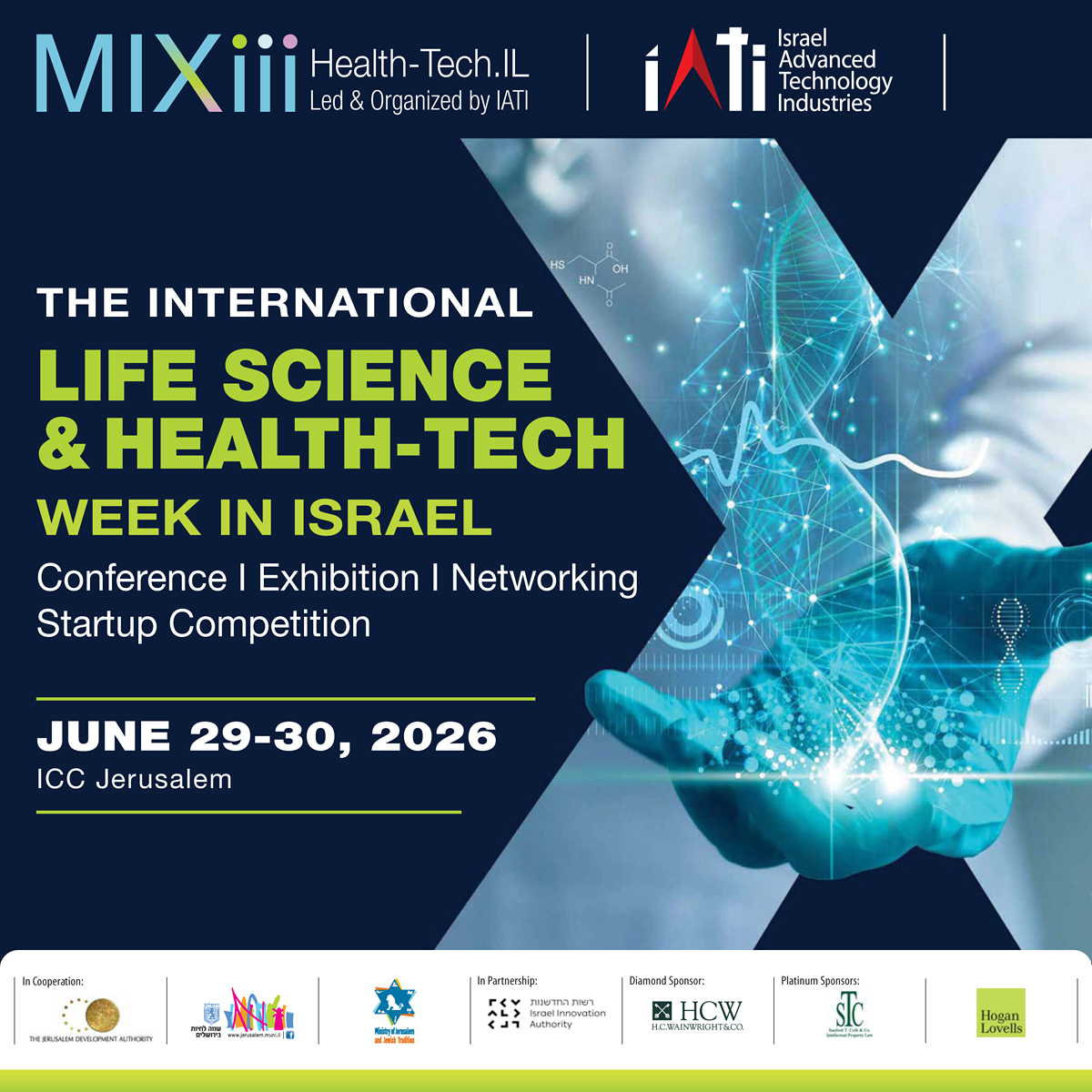 New dates for MIXiii Health-Tech.IL Conference ? ? June 29–30 