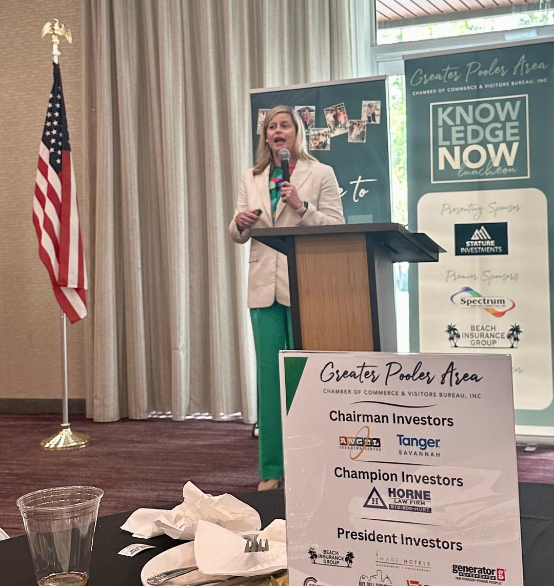 Our Greater Pooler Area Chamber of... - Mayor Karen Williams