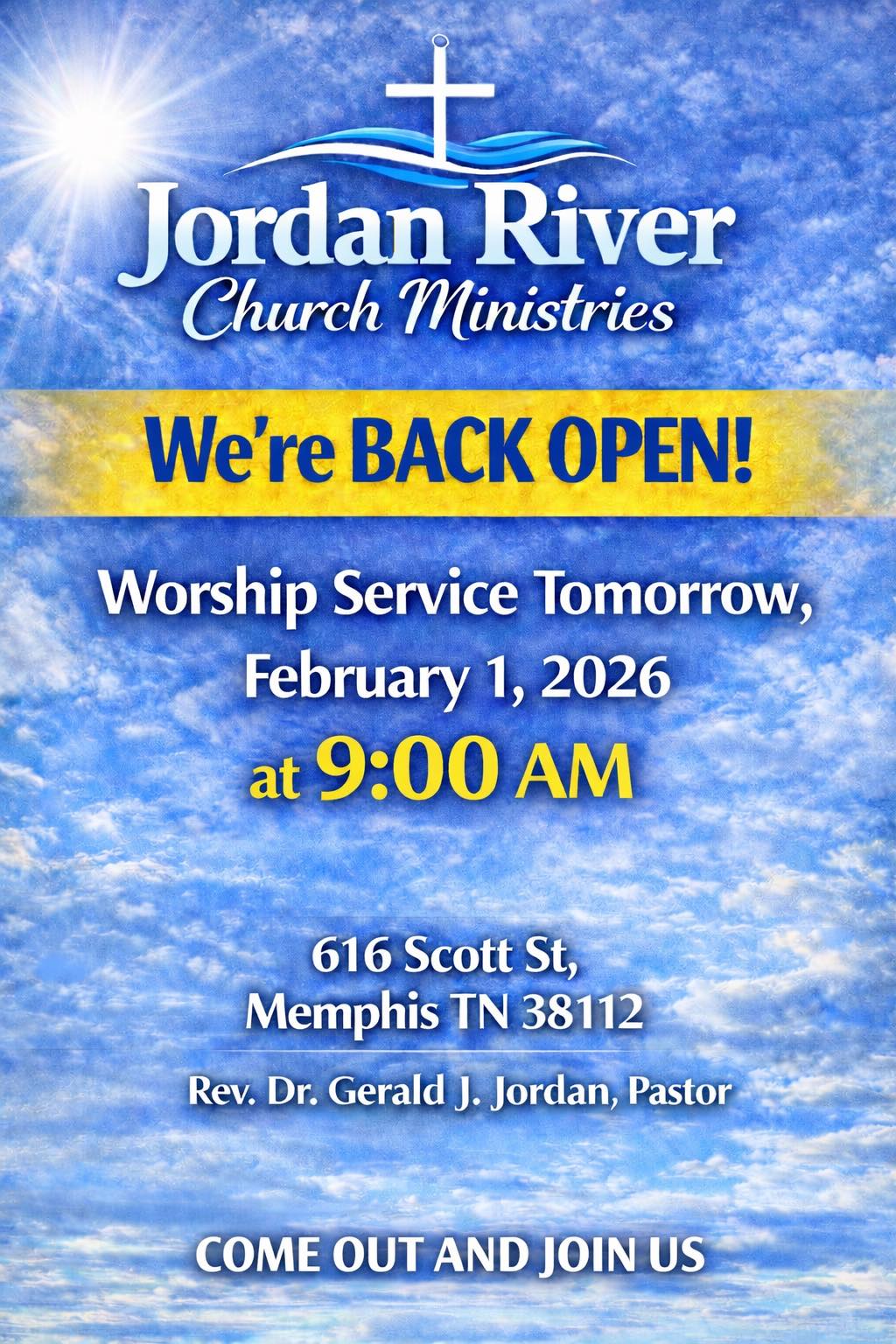 The Jordan River Church Ministries | Memphis TN