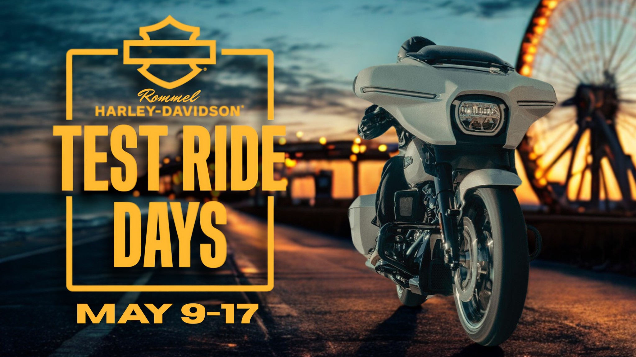 TEST RIDE DAYS @ Rommel H-D DELMARVA