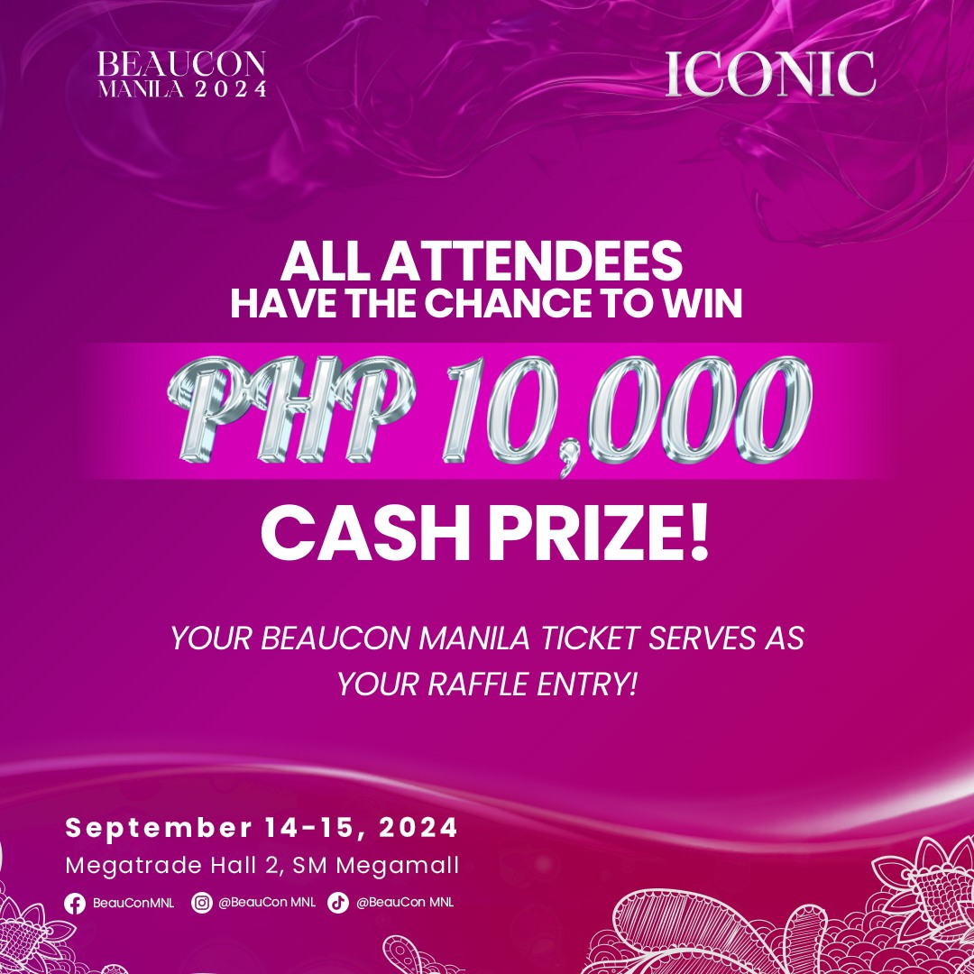 BeauCon Manila - Hindi lang brands ang may pa-raffle! Kami...