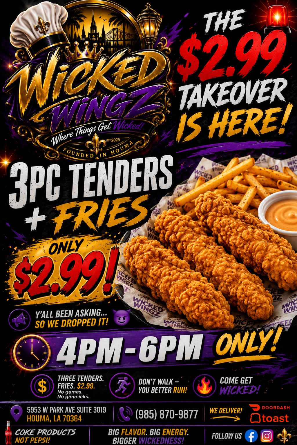 Wicked Wingz | Houma LA