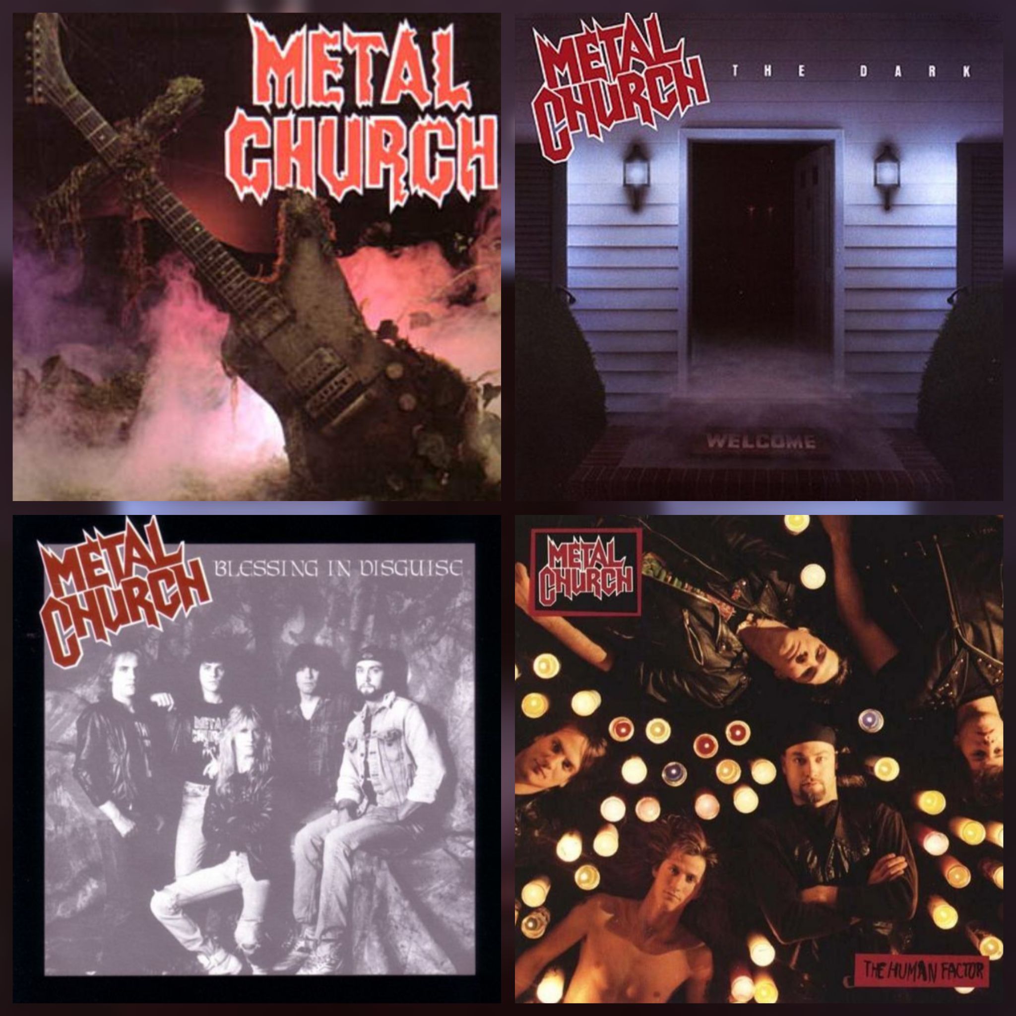 【国内盤】メタル・チャーチ / ザ・ダーク LP 1986 Oct 6th 1986 #MetalChurch released the album 