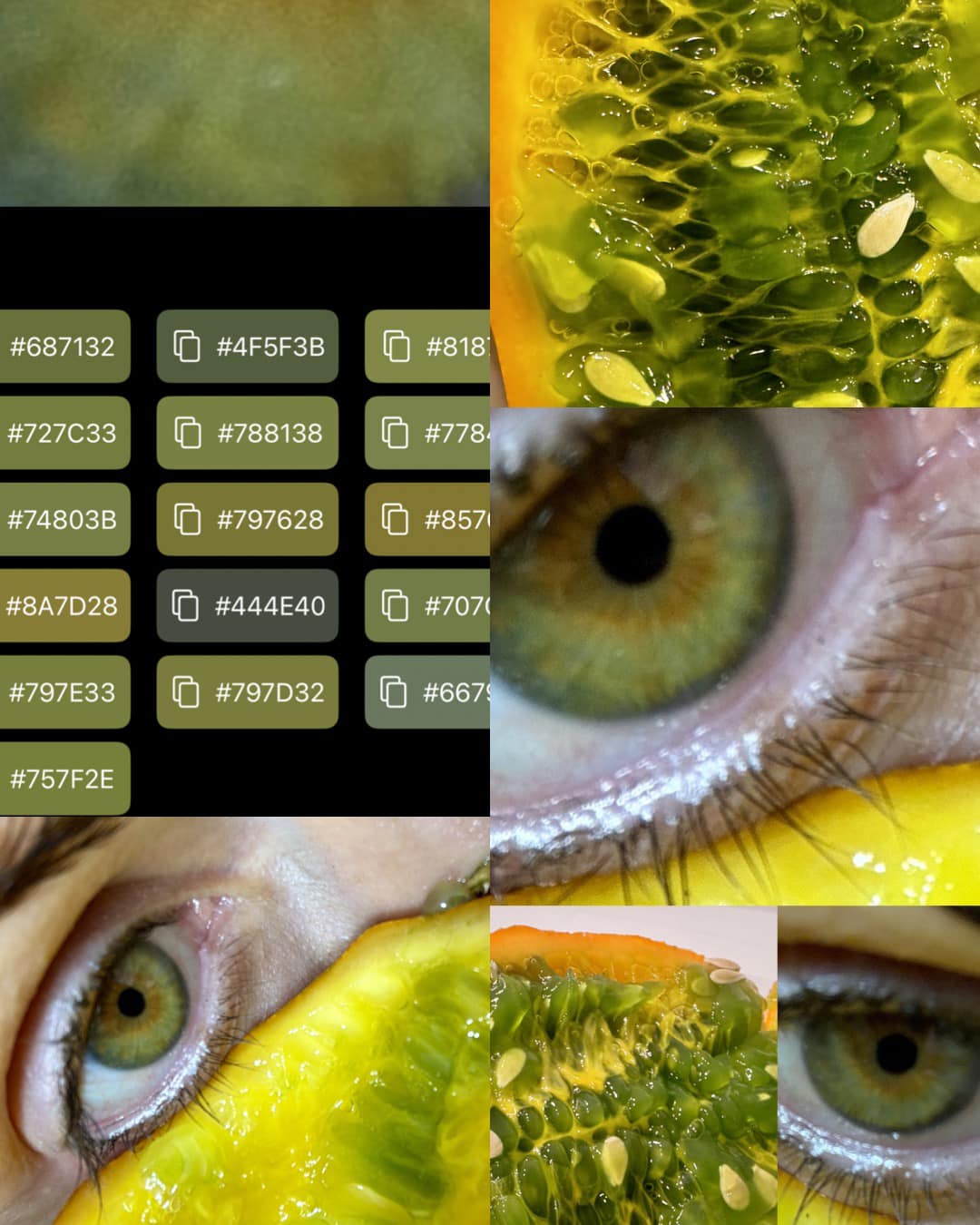 Eye Color Change Due to Food Intake